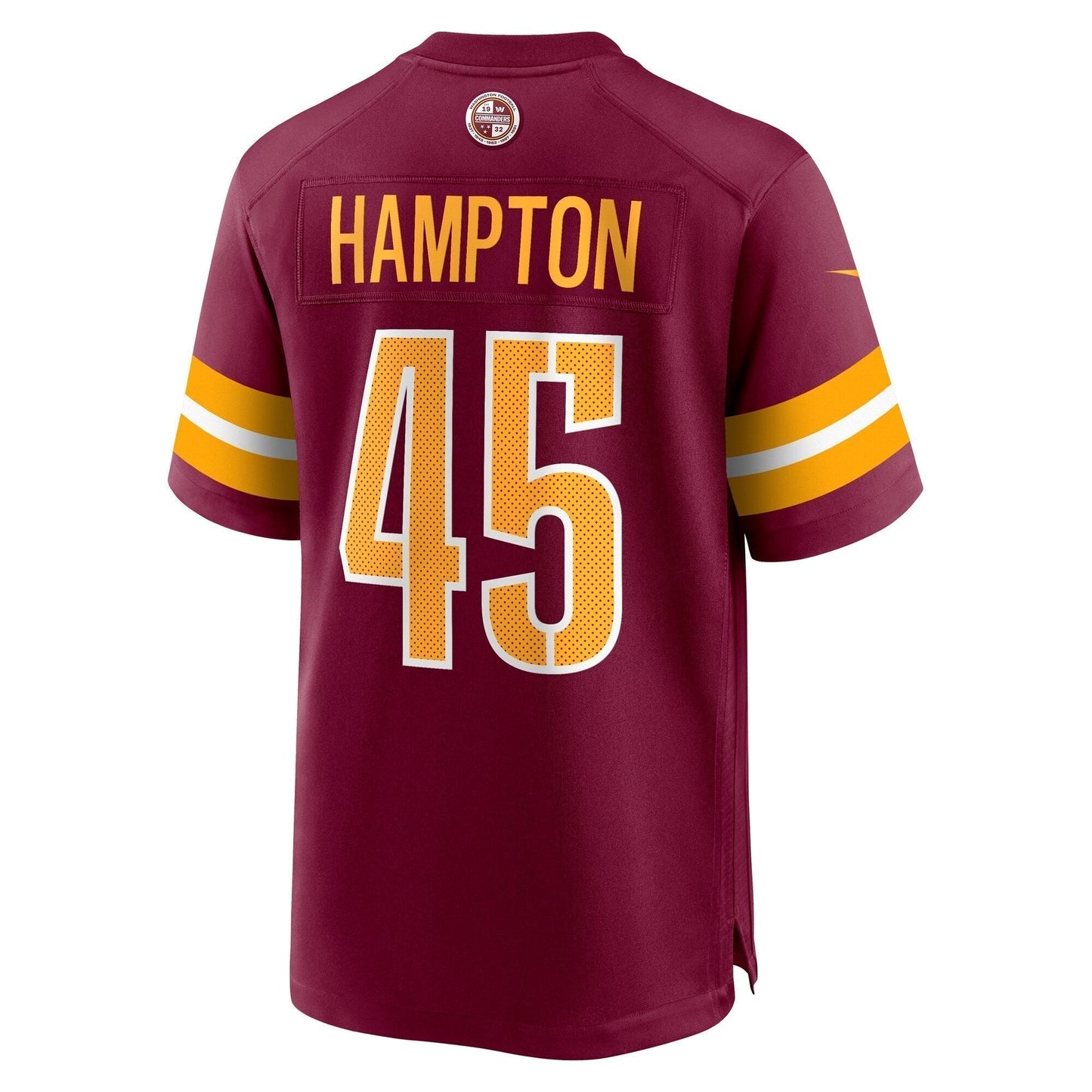 Dominique Hampton Washington Commanders Nike Game Jersey - Burgundy