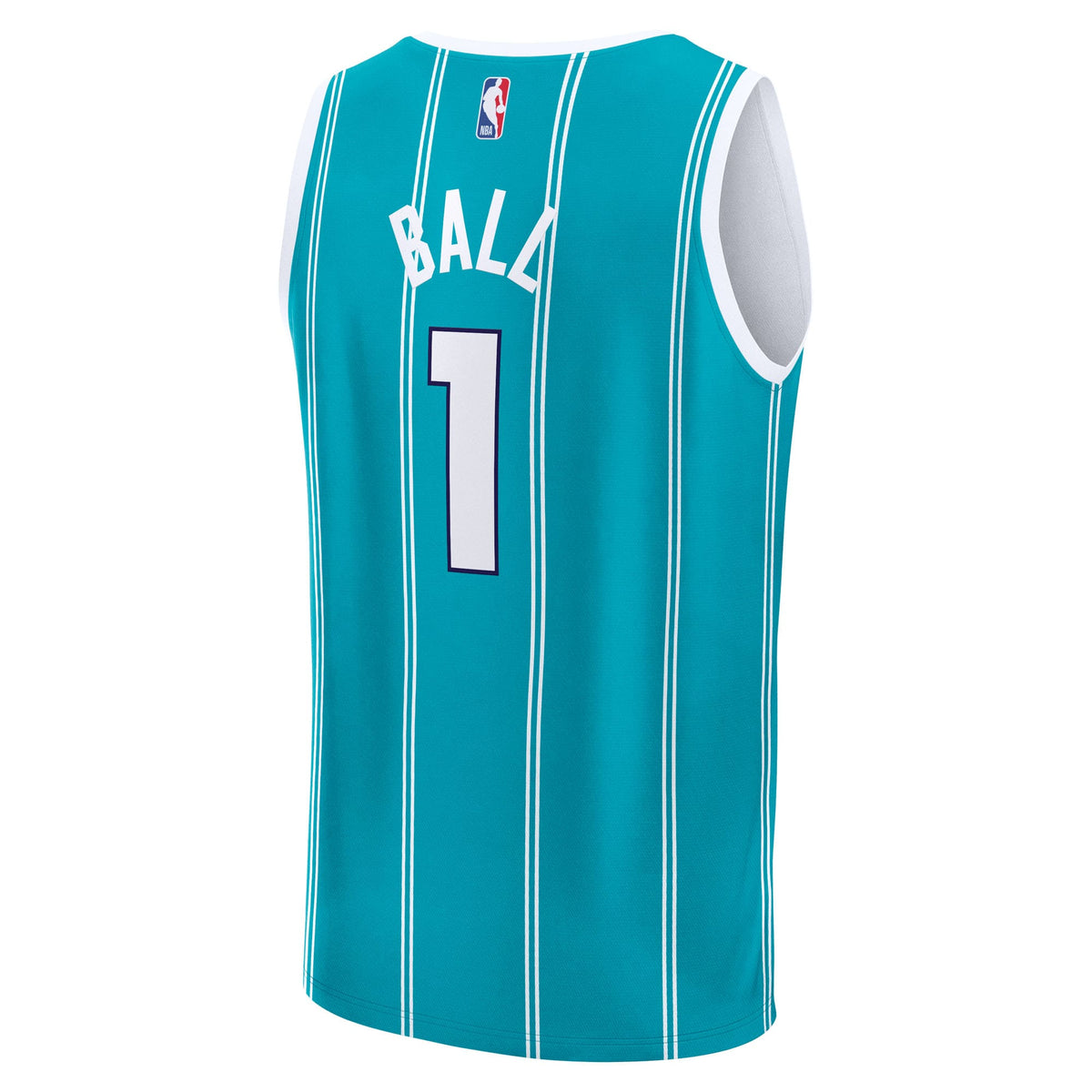 Men's Charlotte Hornets LaMelo Ball Fanatics Teal Fast Break Replica Player Jersey - Icon Edition