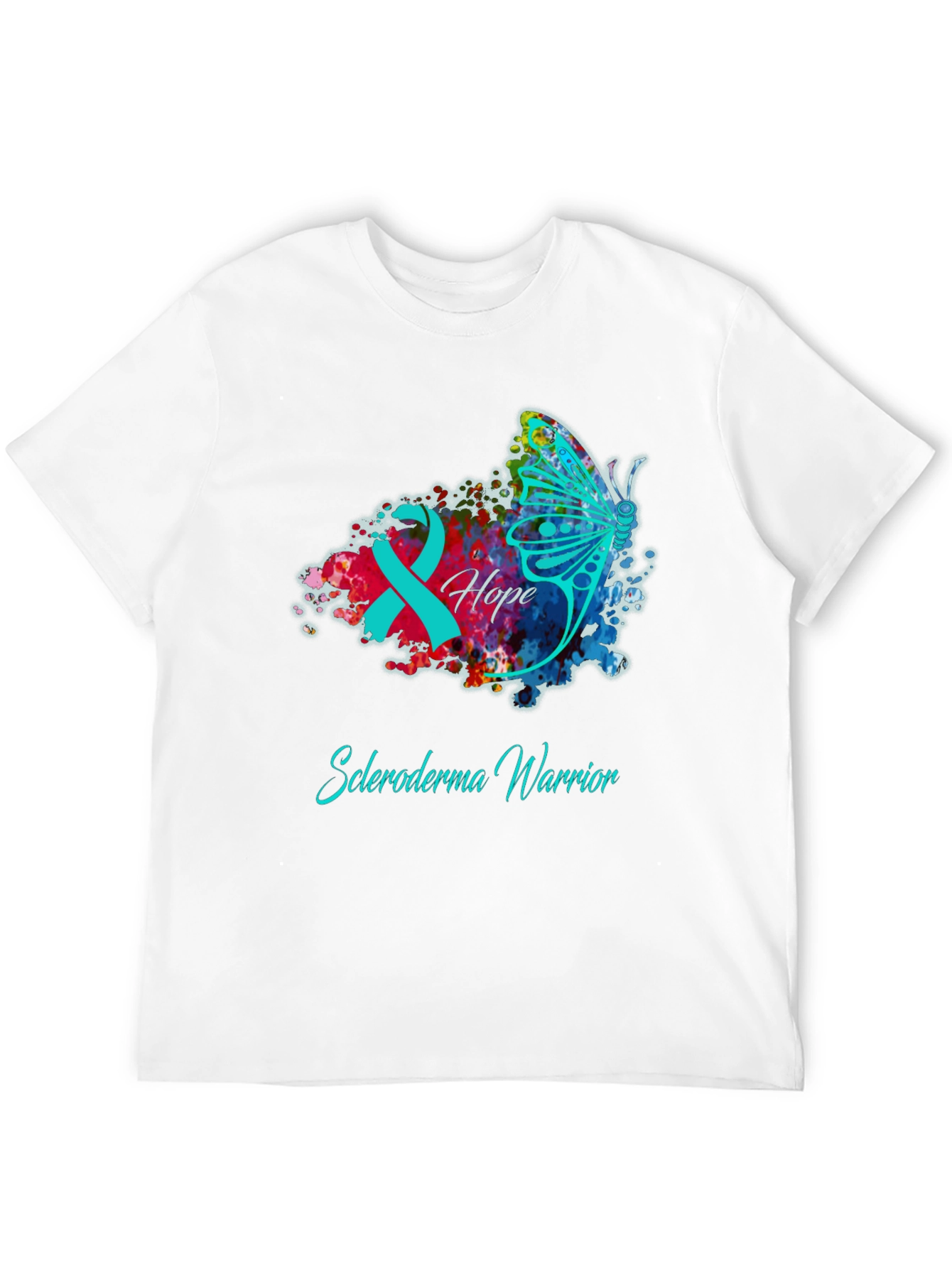Scleroderma Warrior T-Shirt - Hope Butterfly