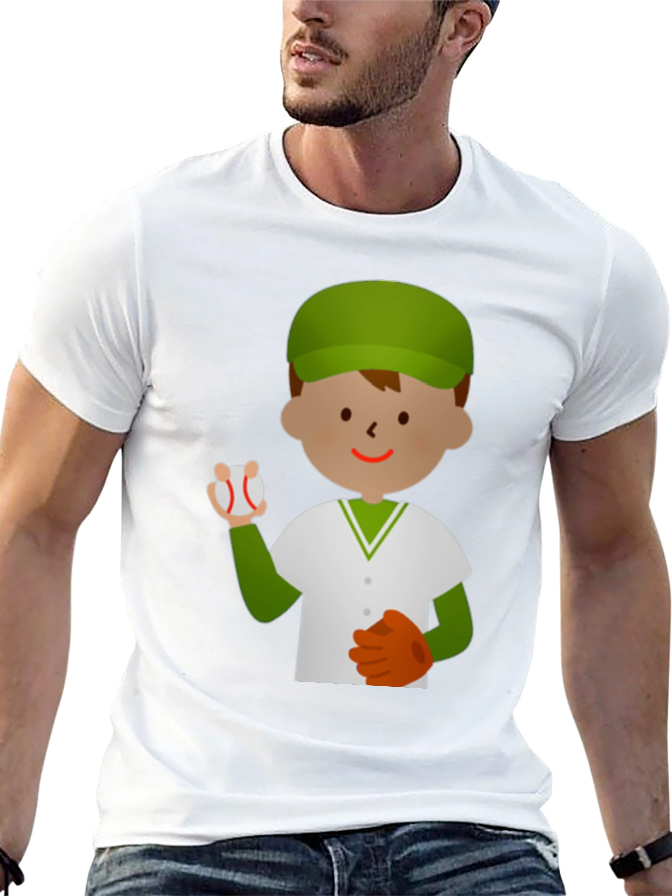 Baseball Boy Graphic Tee