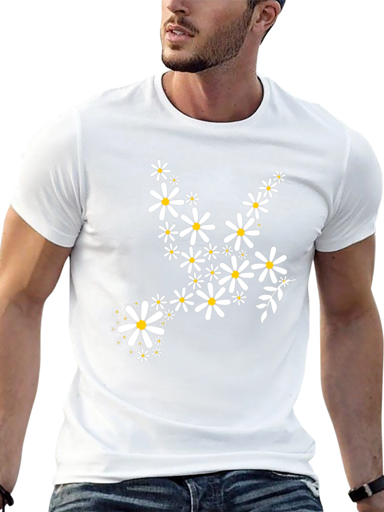 Floral Dove Graphic Tee