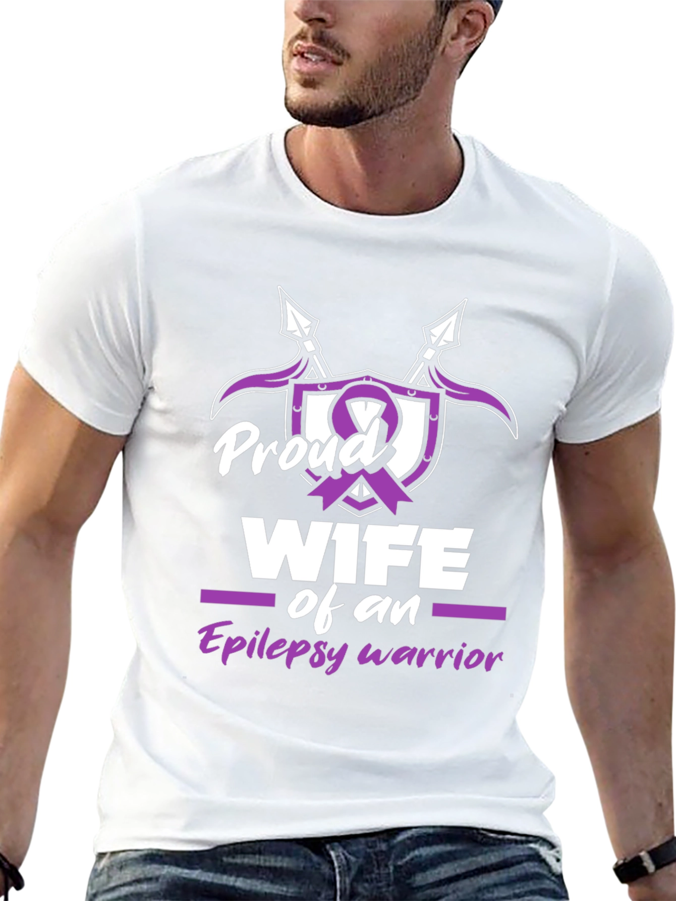 Proud Wife of an Epilepsy Warrior T-Shirt