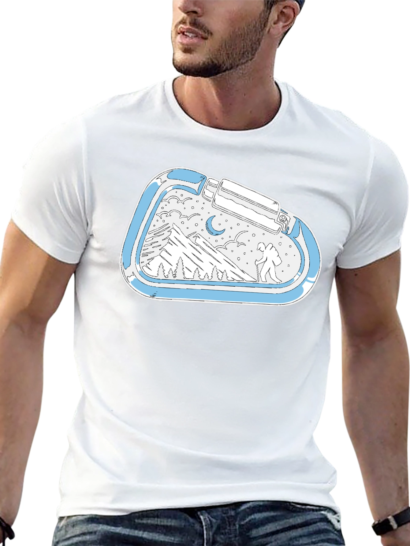 Mountain Carabiner Graphic T-Shirt
