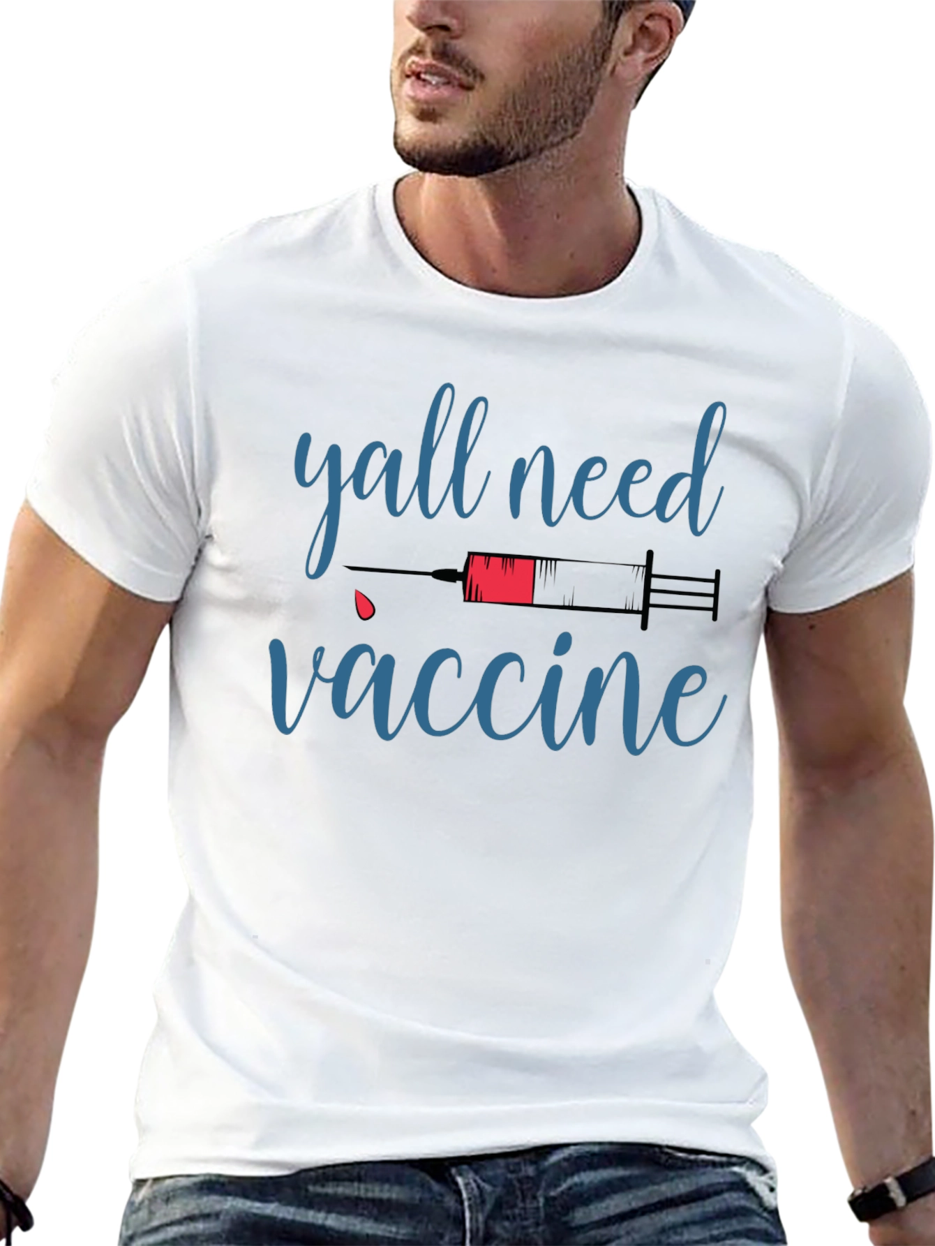 Yall Need Vaccine Graphic Tee