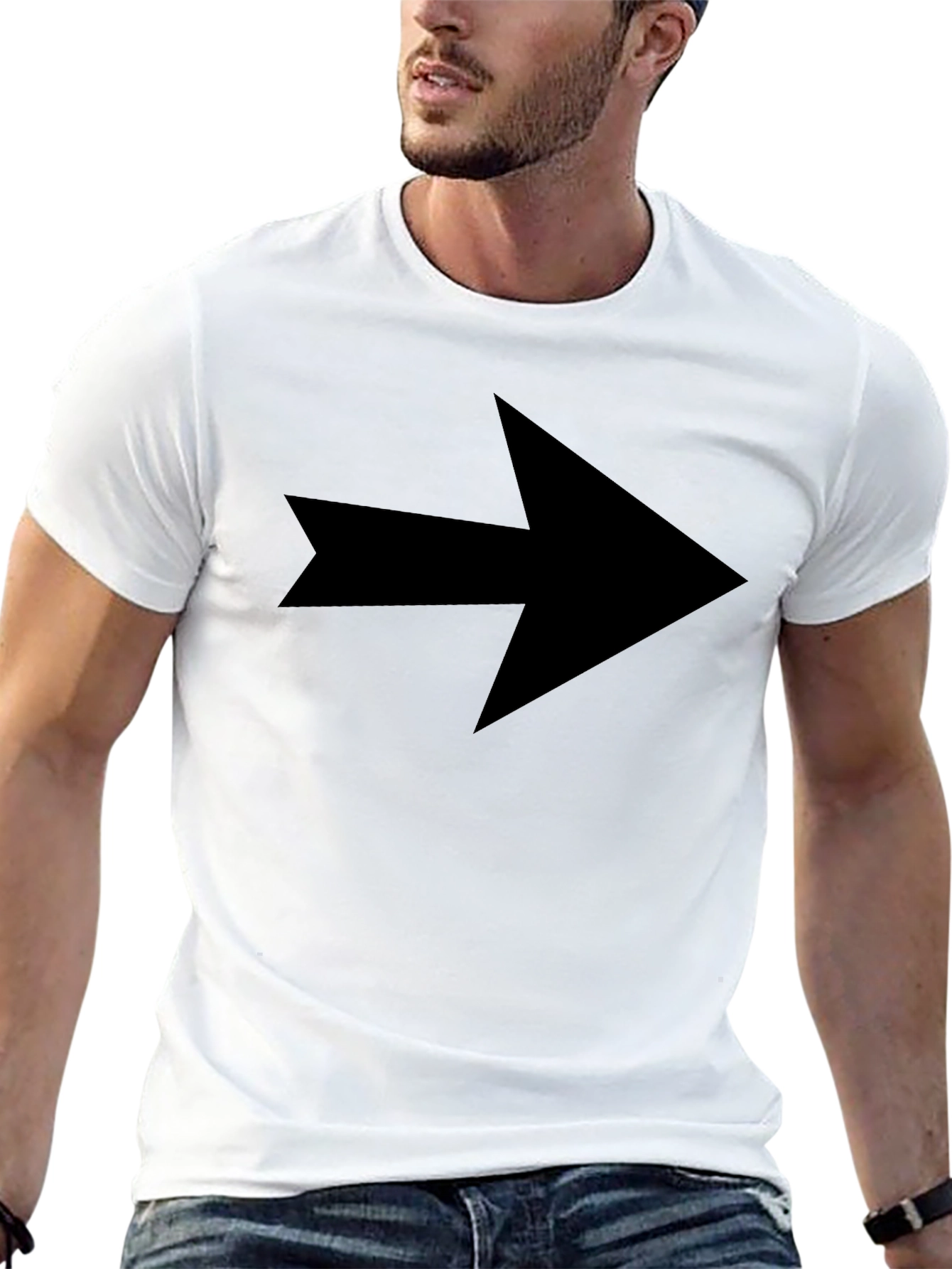 Arrow Graphic Tee - Bold Statement Shirt