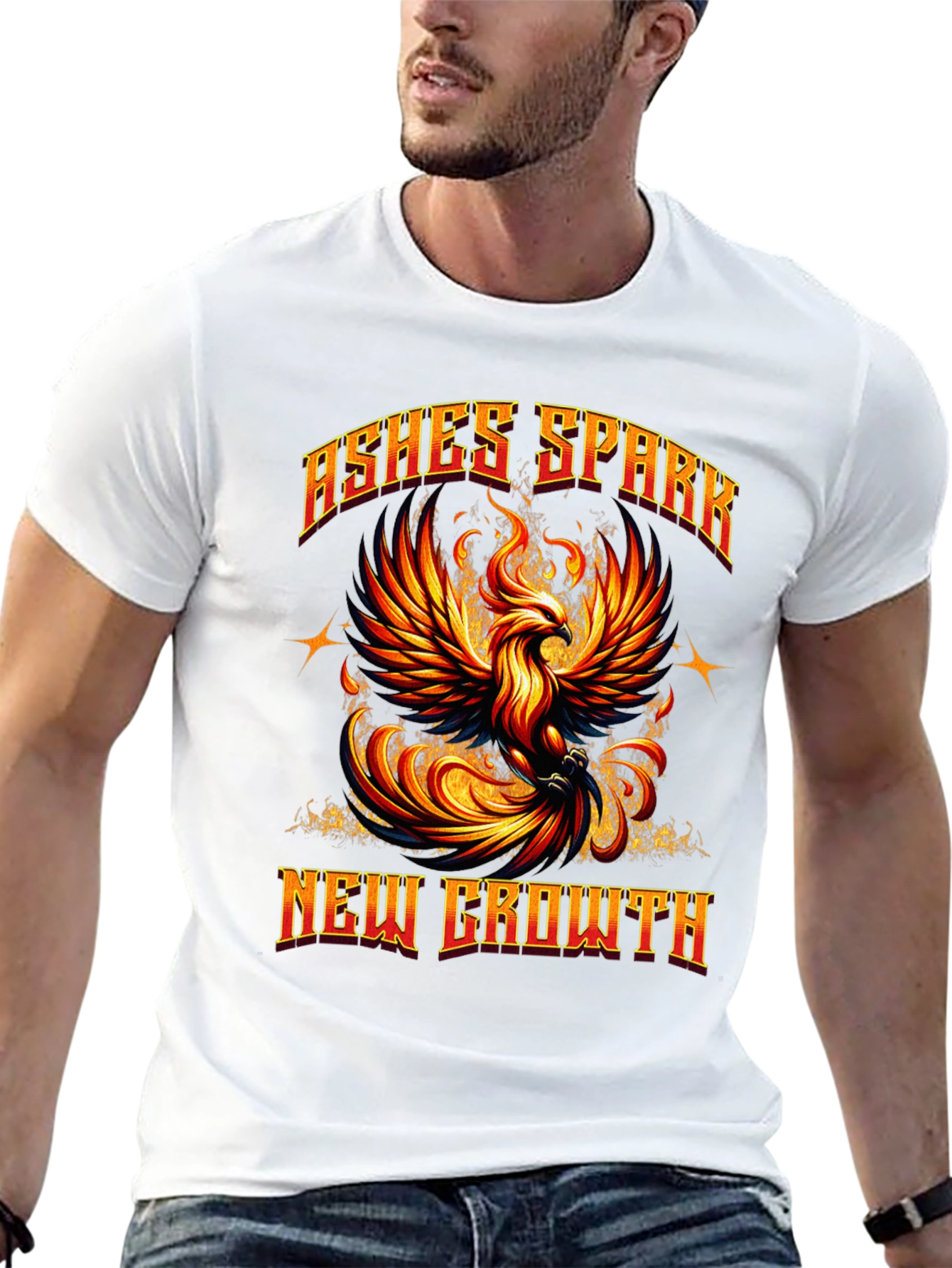 Phoenix Rising T-Shirt: Ashes Spark New Growth
