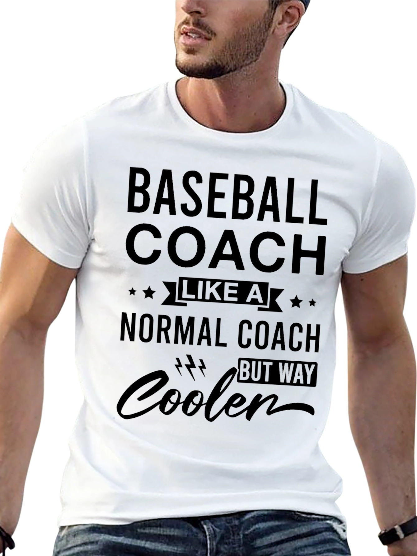 Baseball Coach T-Shirt - Way Cooler Tee