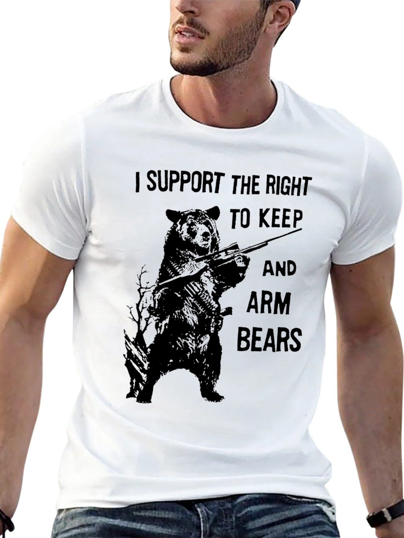 Arm Bears T-Shirt - Right to Keep