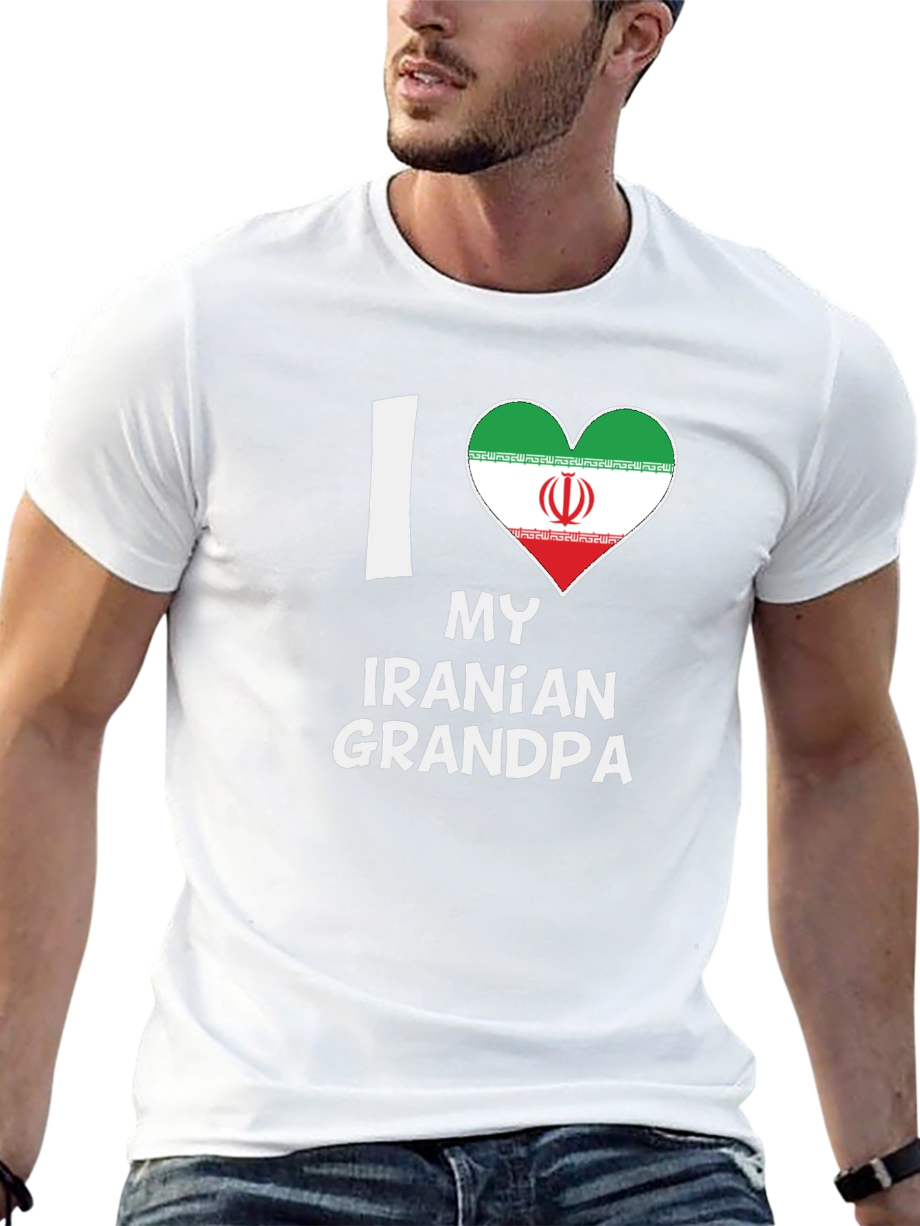 I Love My Iranian Grandpa T-Shirt