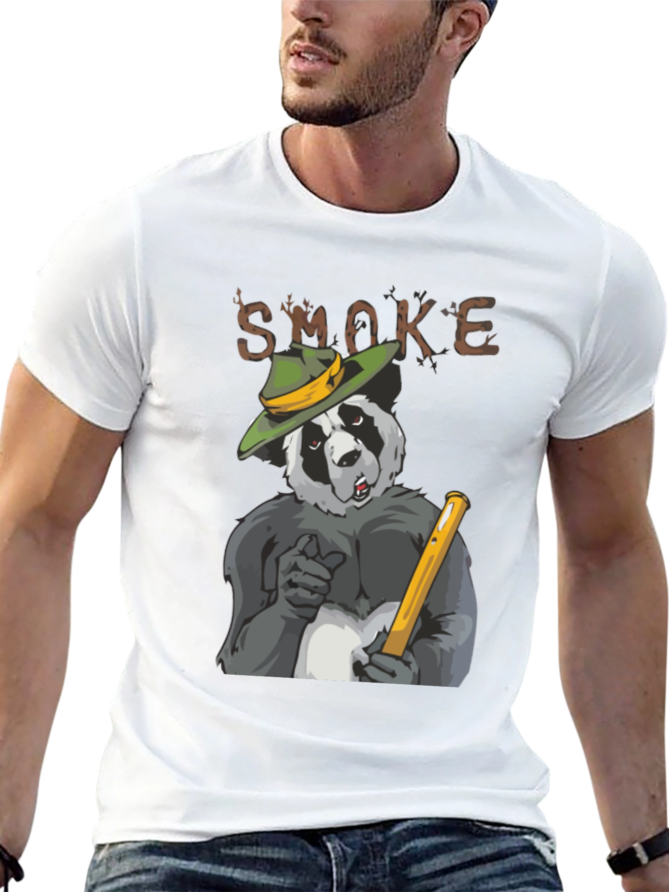 Smokey Panda T-Shirt - Forest Fire Prevention Tee