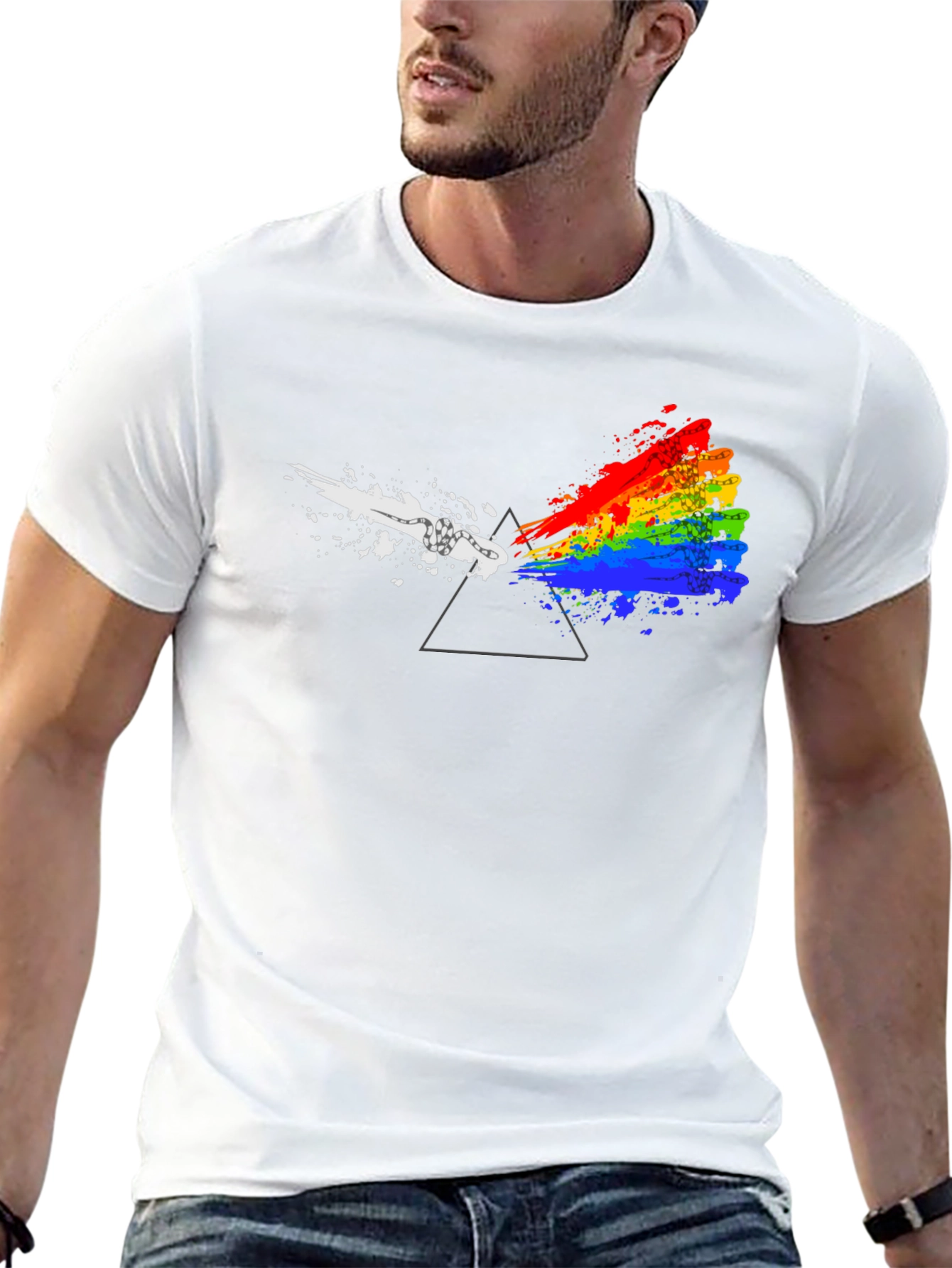 Dark Side Graphic Tee - Classic Album Art