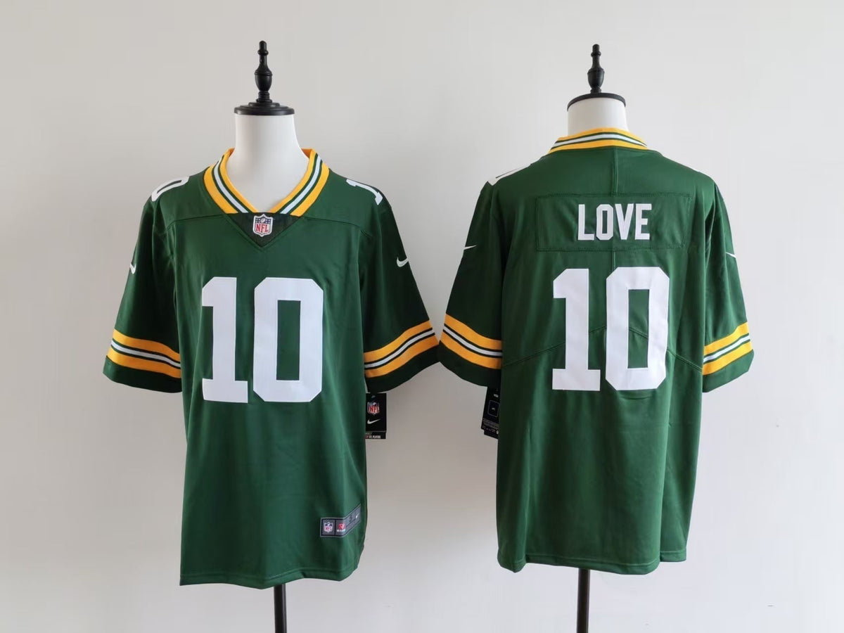 Men's Green Bay Packers Jordan Love Nike Jersey - Green