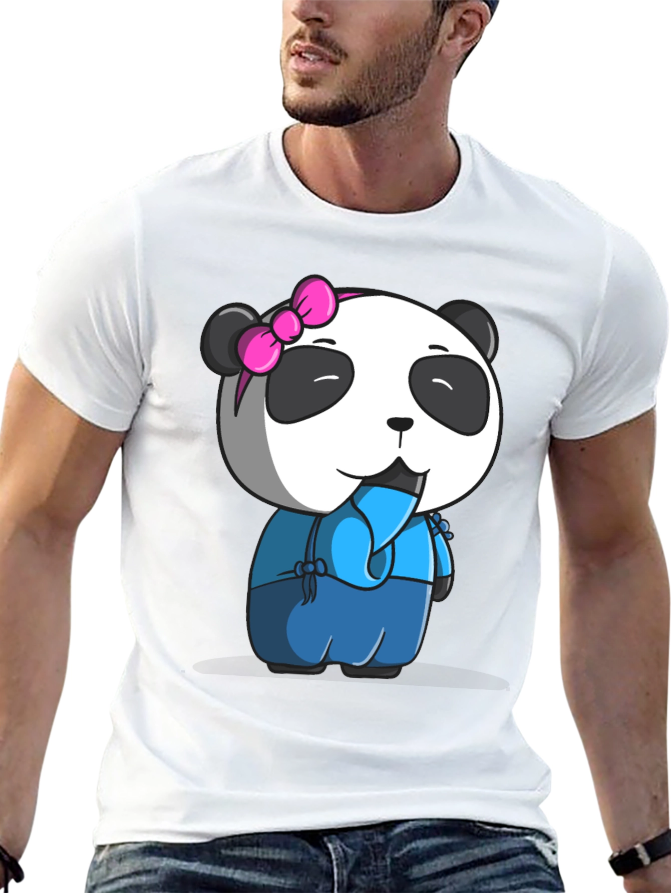 Cute Panda Bear T-Shirt