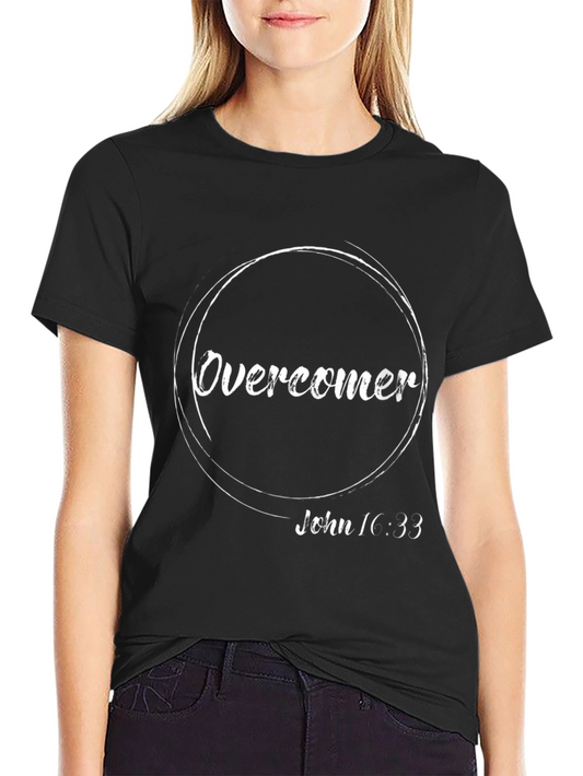 Overcomer Christian T-Shirt - John 16:33