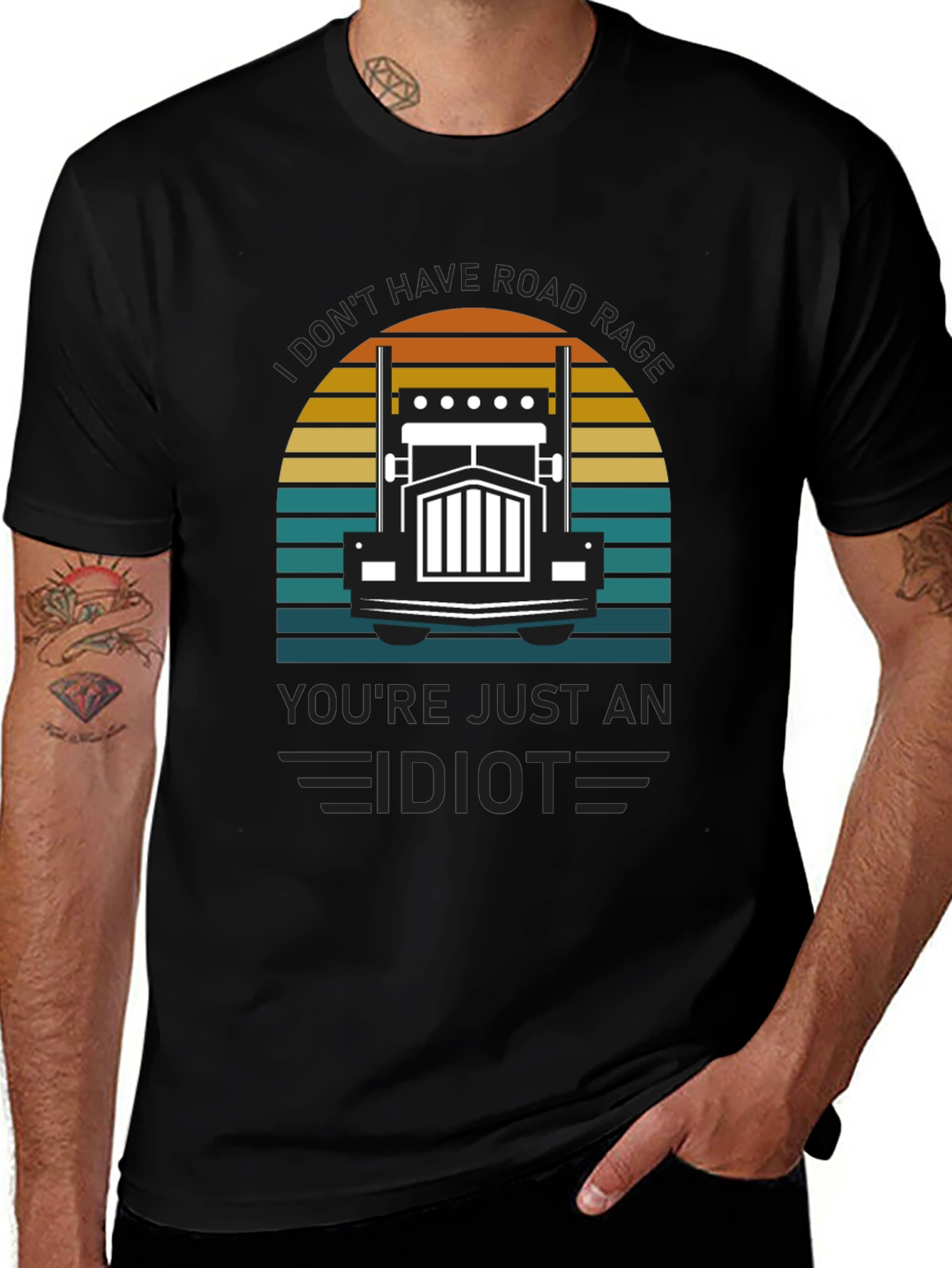 I Dont Have Road Rage Trucker T-Shirt