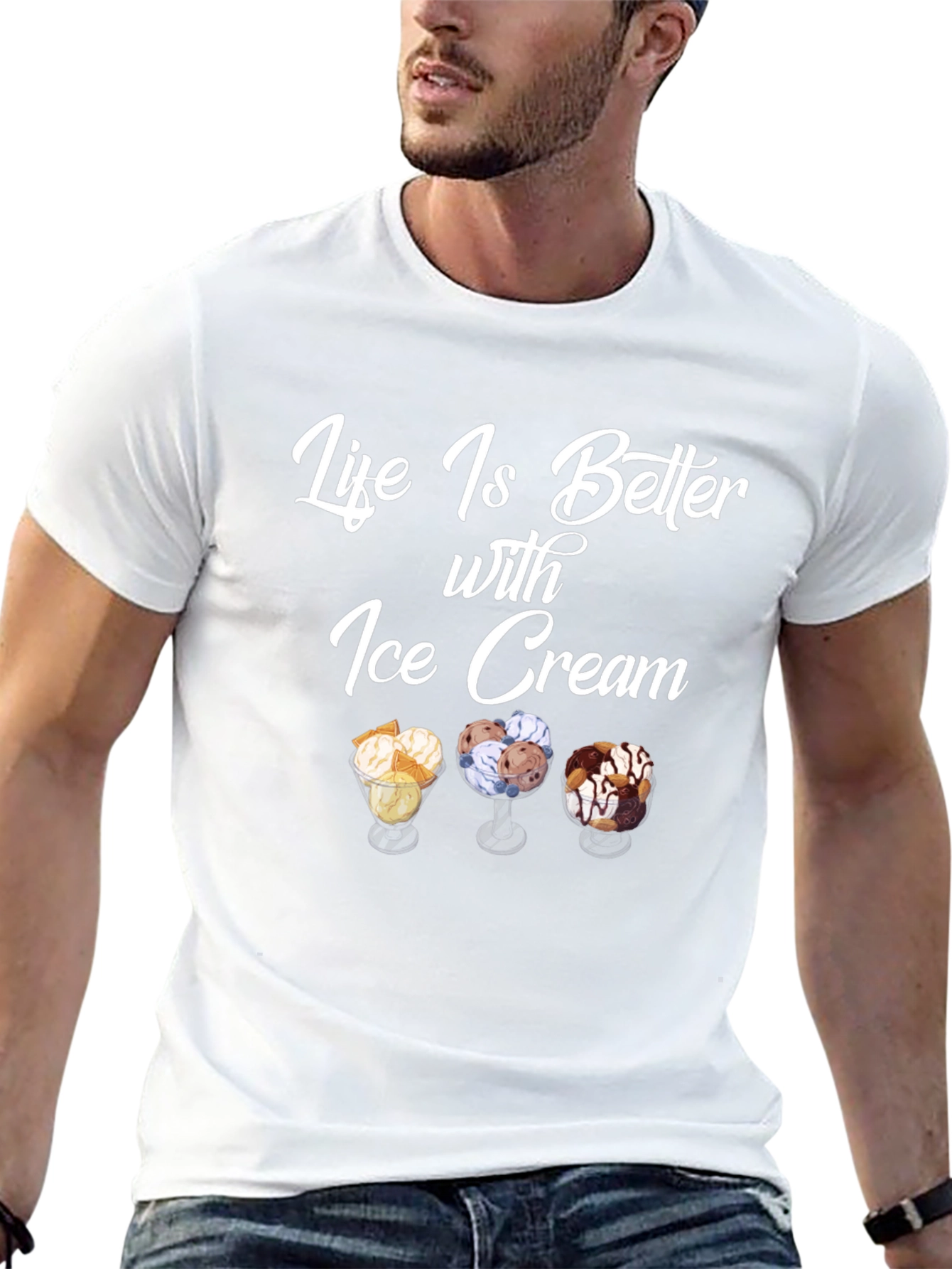 Life is Better with Ice Cream T-Shirt