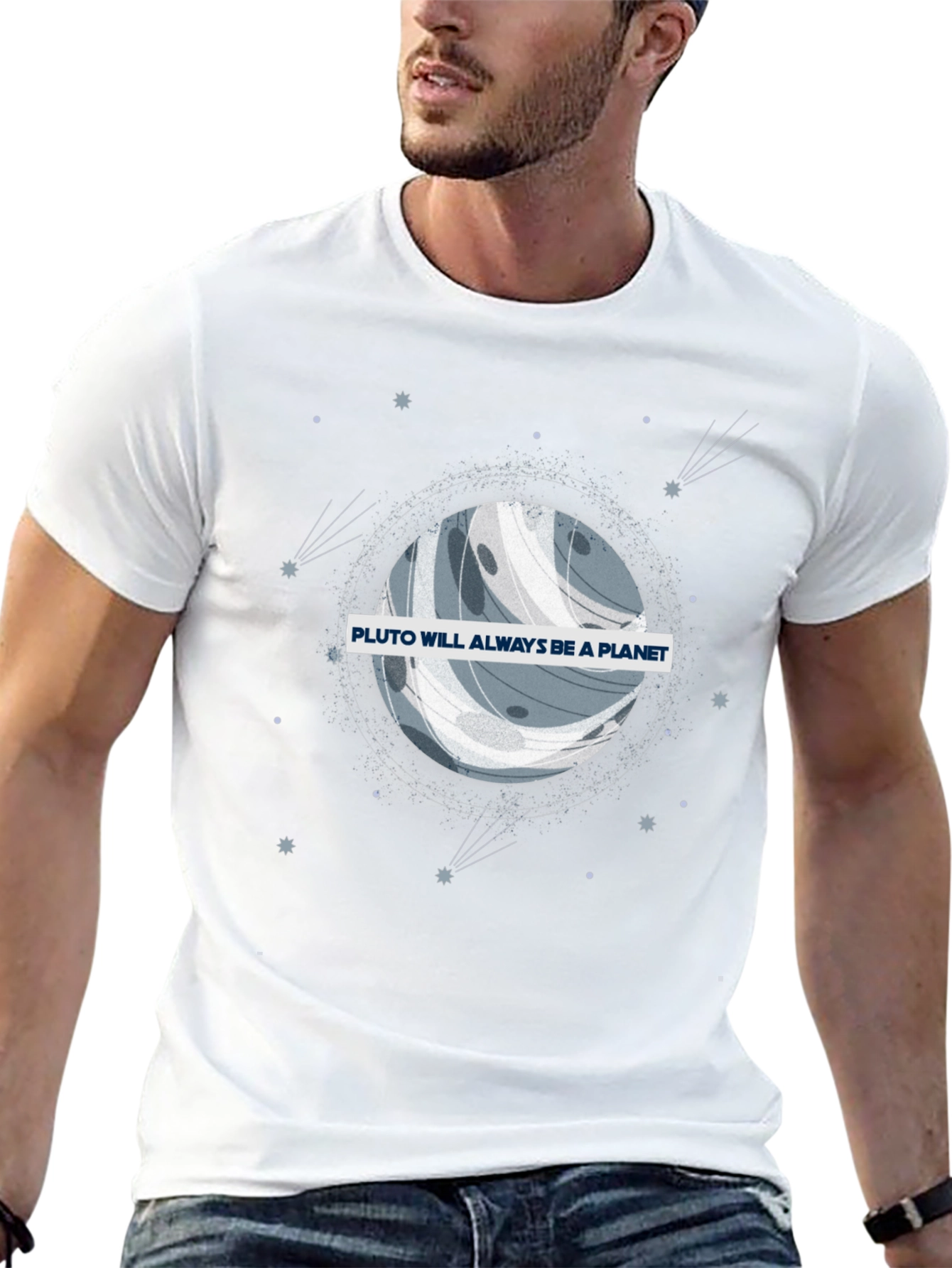 Pluto Will Always Be a Planet Graphic Tee