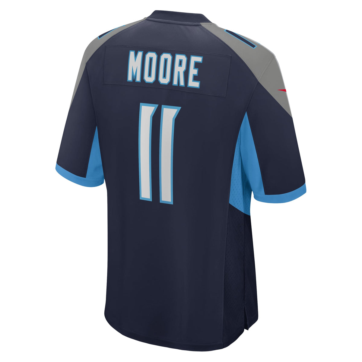 Chris Moore Tennessee Titans Nike Game Jersey - Navy