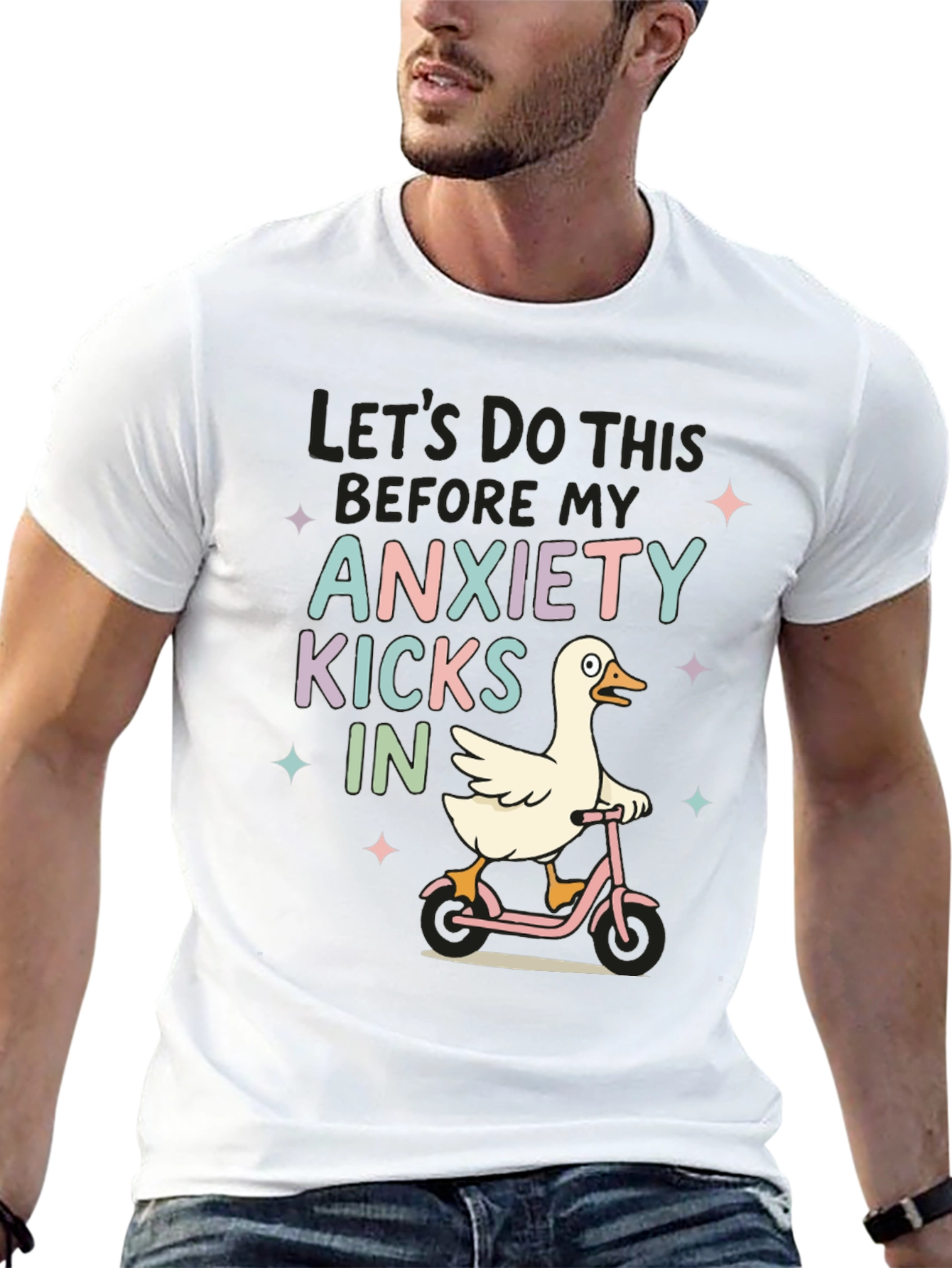 Anxiety Kicks In T-Shirt