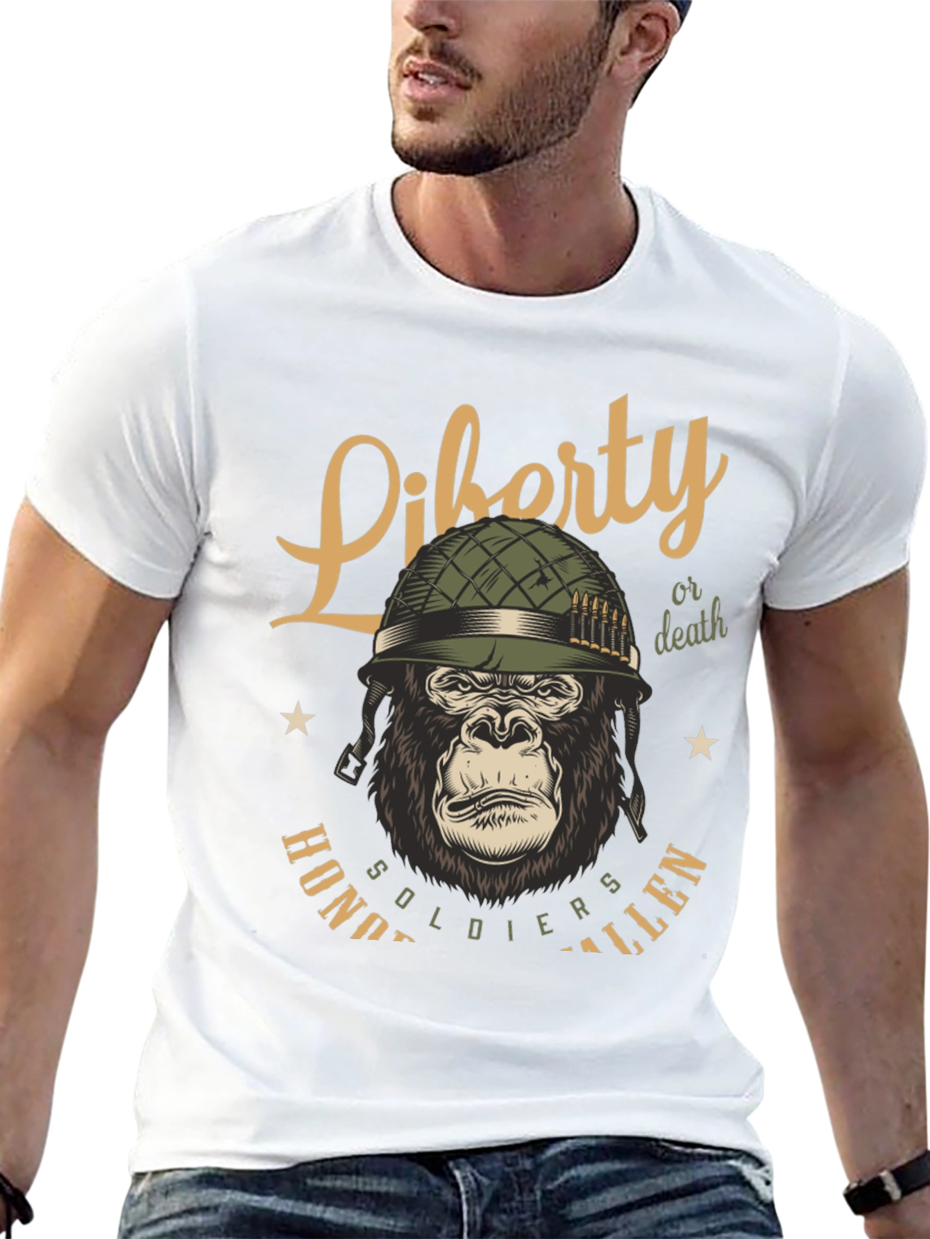 Liberty or Death Gorilla T-Shirt