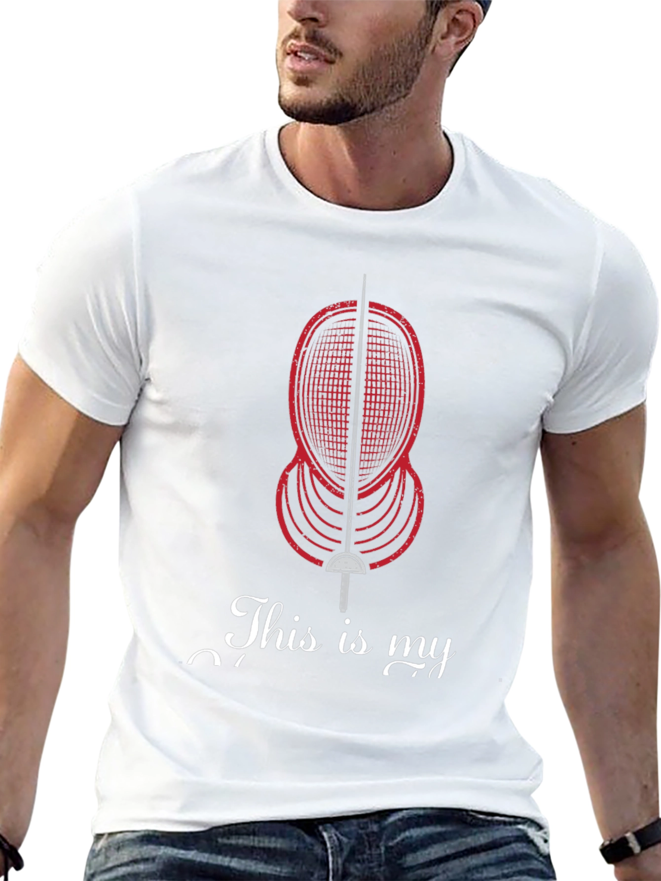 Fencing T-Shirt - This is my Weapon