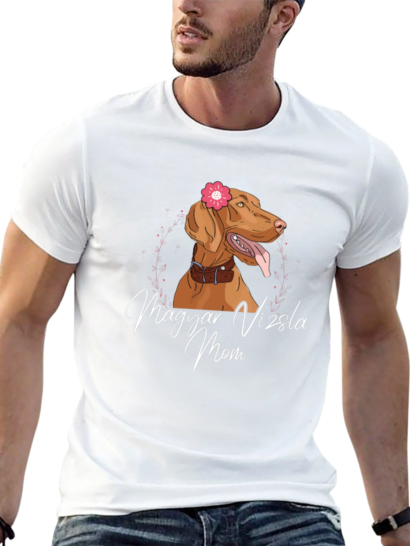 Magyar Vizsla Mom T-Shirt - Dog Lover Tee