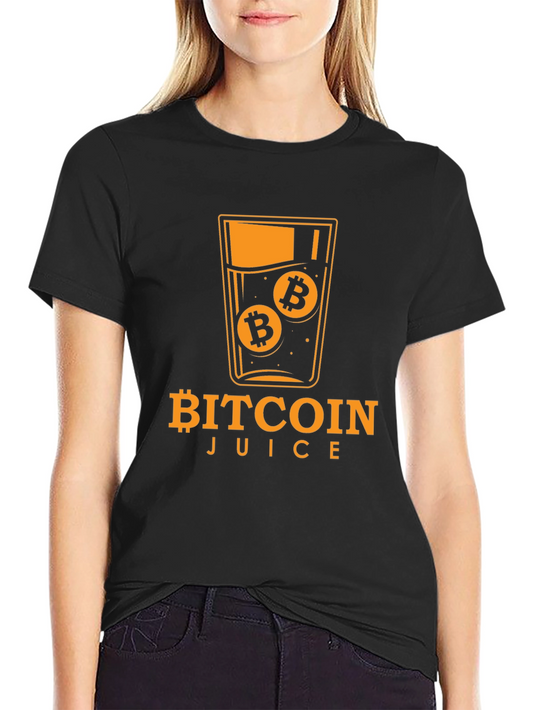 Bitcoin Juice Graphic T-Shirt