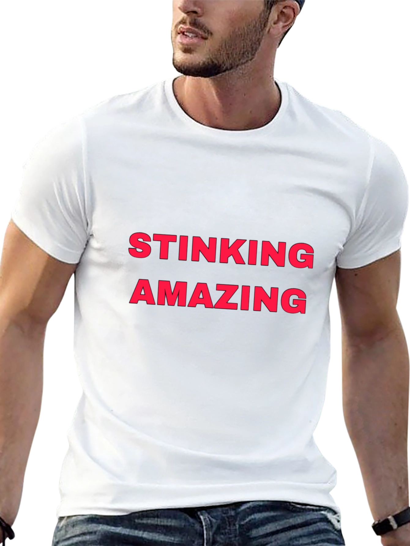 Stinking Amazing Graphic Tee - Bold Statement Shirt