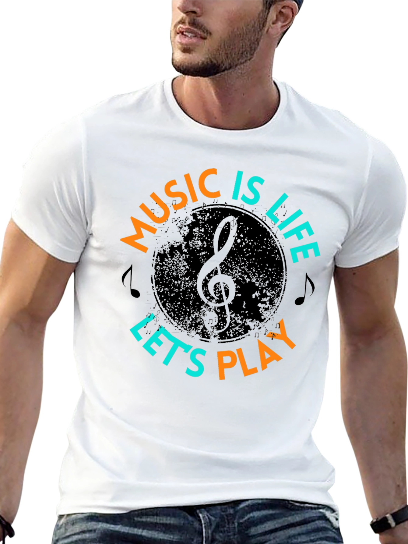 Music Is Life Graphic Tee