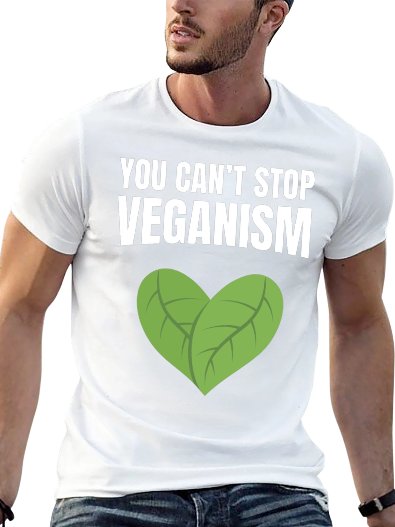 Veganism T-Shirt: You Cant Stop Veganism Graphic Tee
