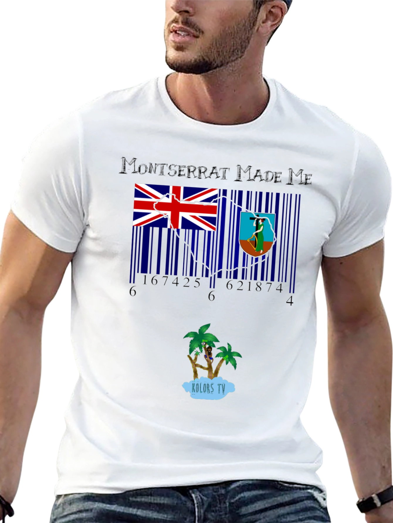 Montserrat Made Me T-Shirt