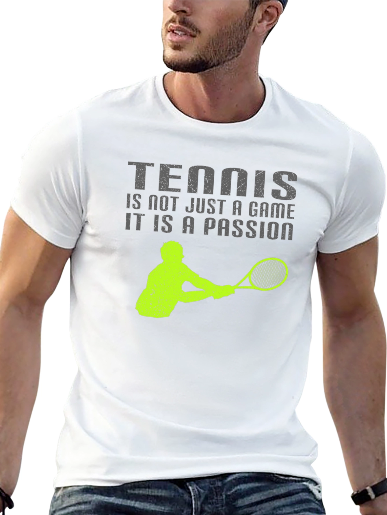 Tennis Passion T-Shirt - Game Lover Tee