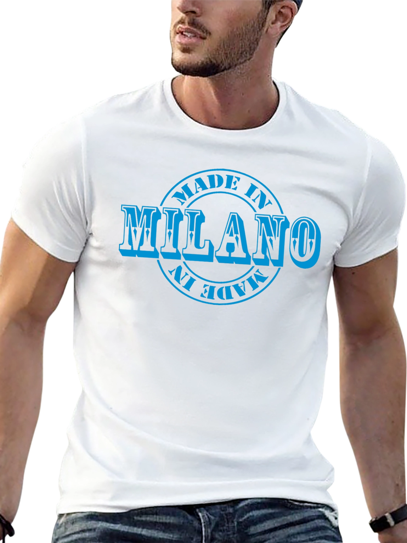 Milano Made Graphic T-Shirt - Black