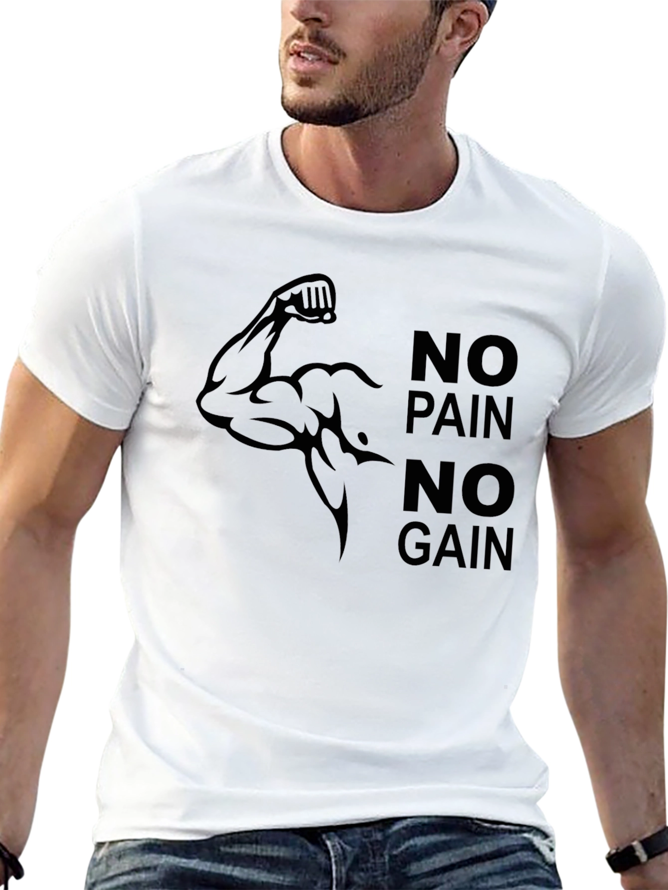 No Pain No Gain Gym T-Shirt