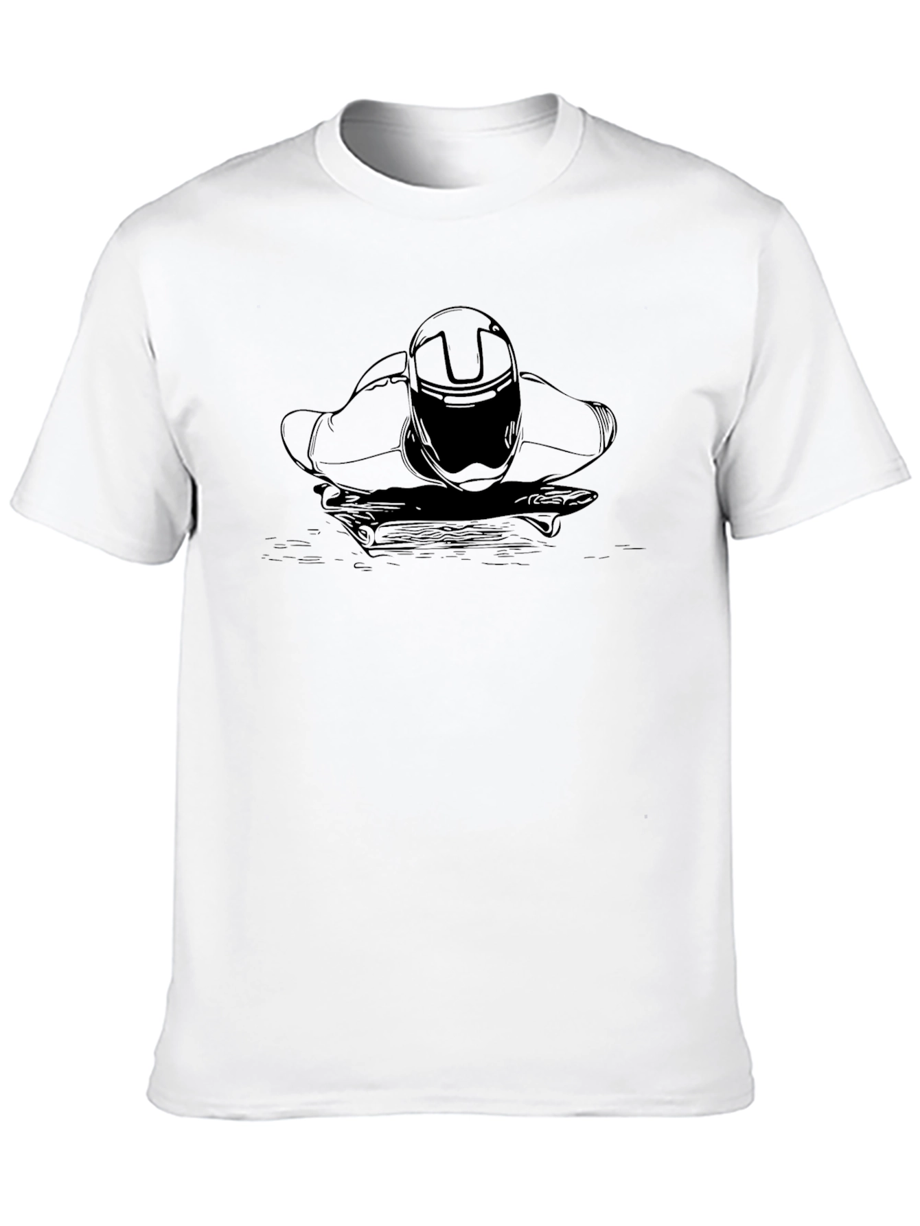 Skeleton Rider T-Shirt - Sleek Graphic Tee