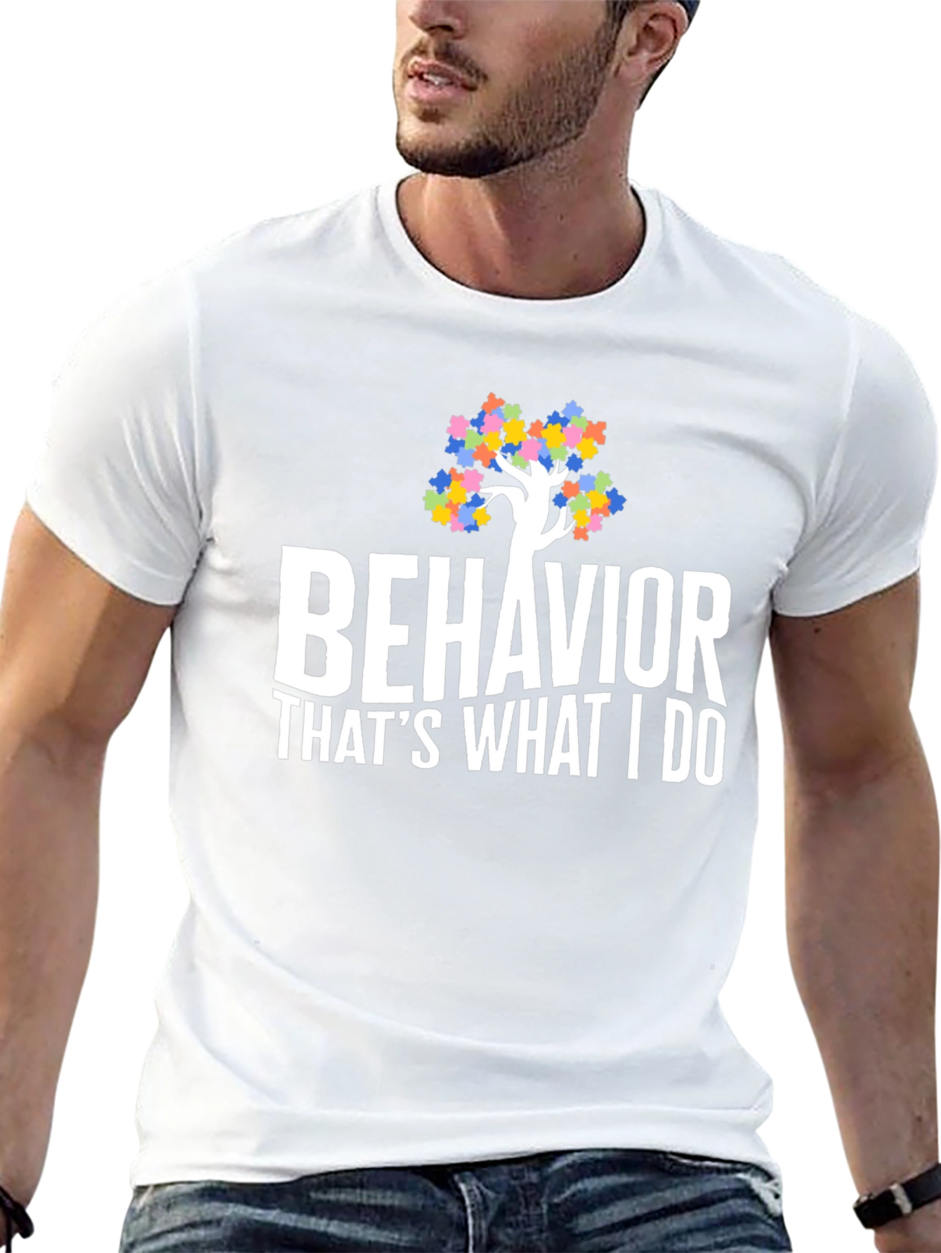 Behavior Thats What I Do Autism Awareness T-Shirt