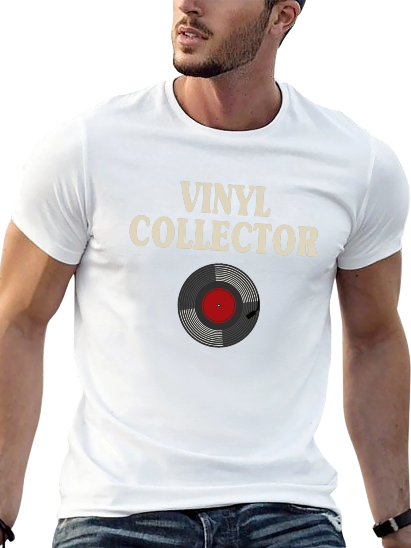 Vinyl Collector Graphic T-Shirt