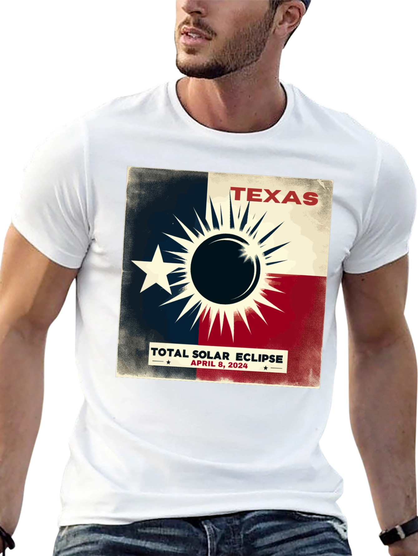 Texas Solar Eclipse 2024 T-Shirt