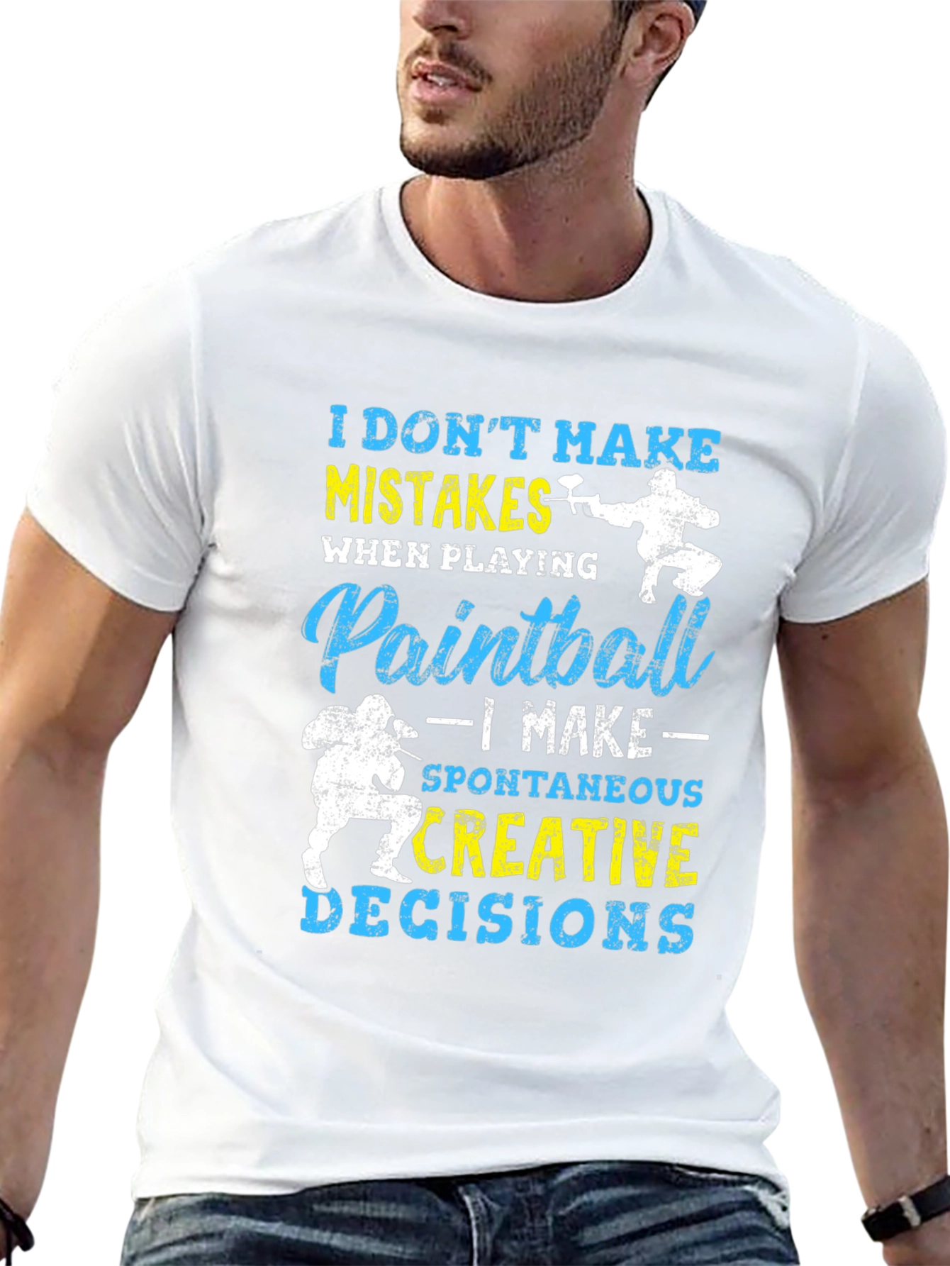 Paintball T-Shirt: I Dont Make Mistakes