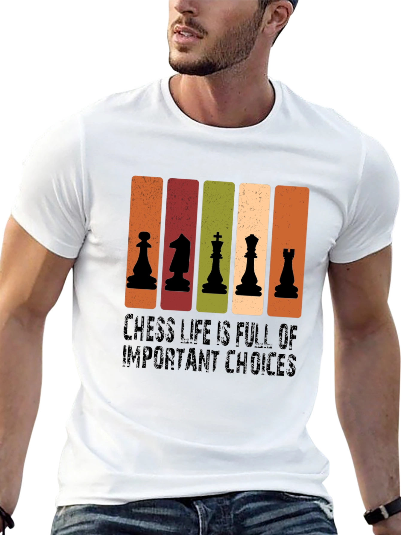 Chess Life Choices Black T-Shirt
