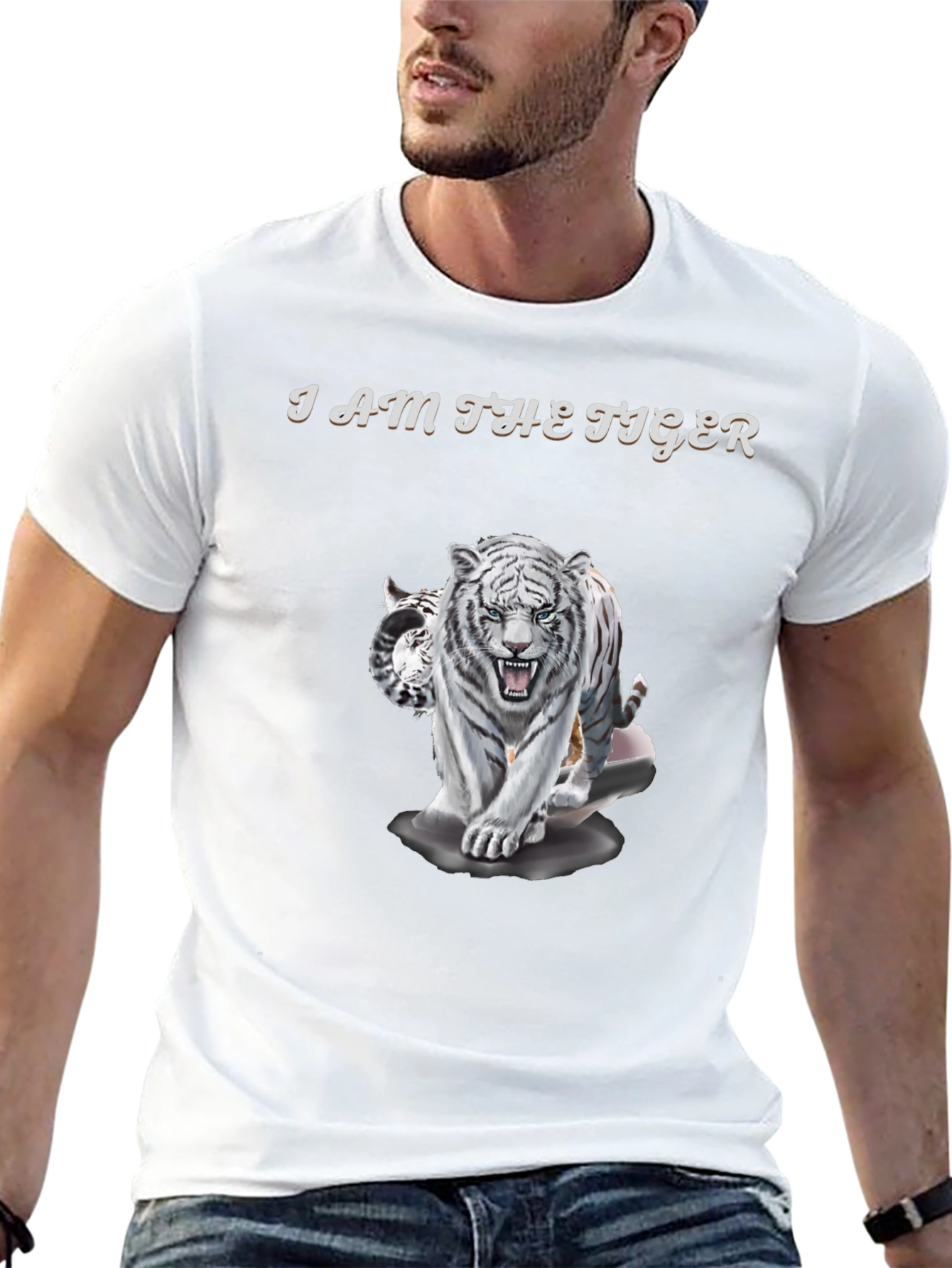 I Am The Tiger Graphic Tee