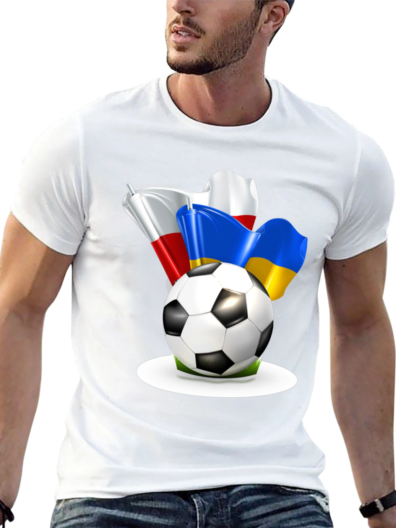 Poland Ukraine Football T-Shirt