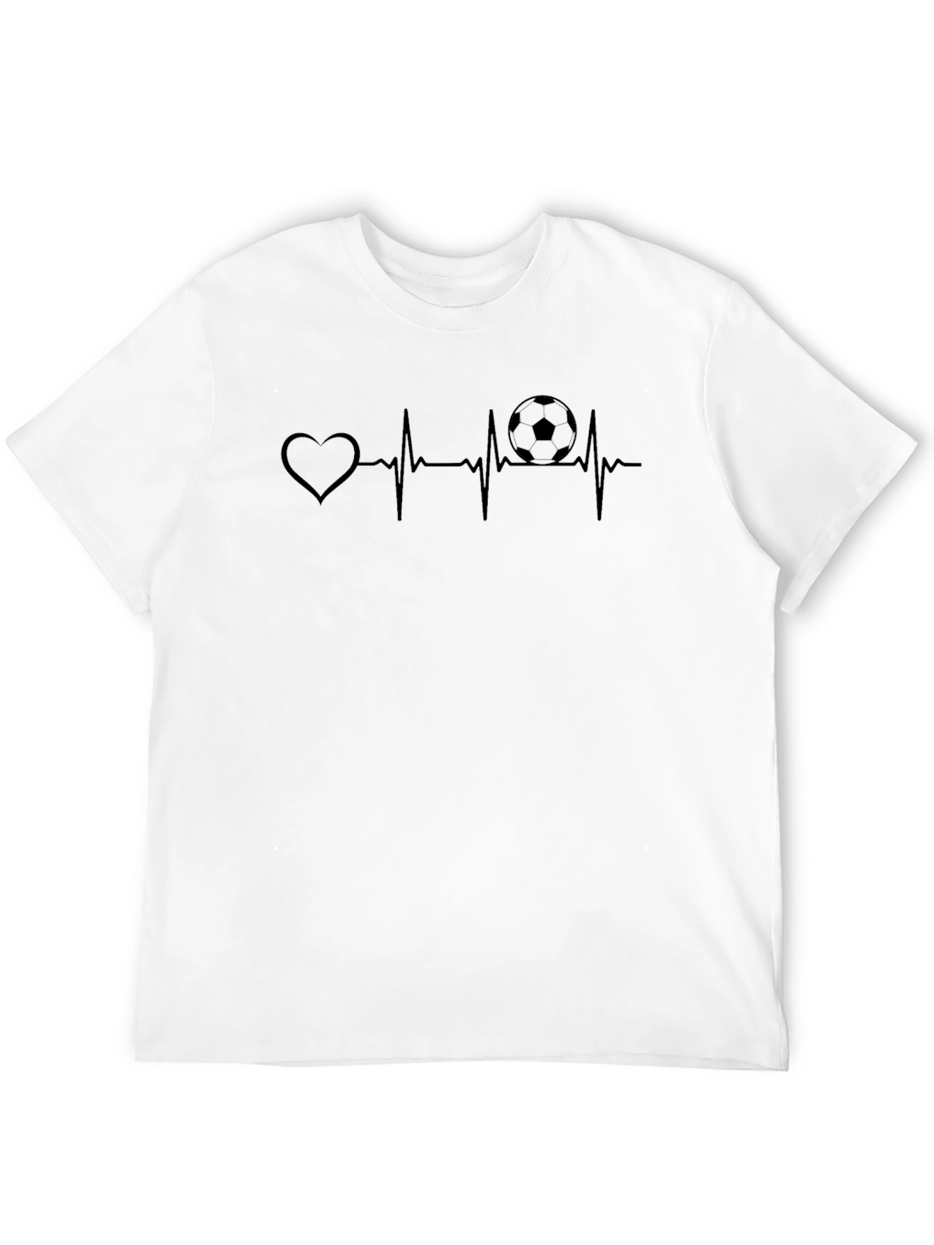 Heartbeat Soccer T-Shirt - Passion for the Game