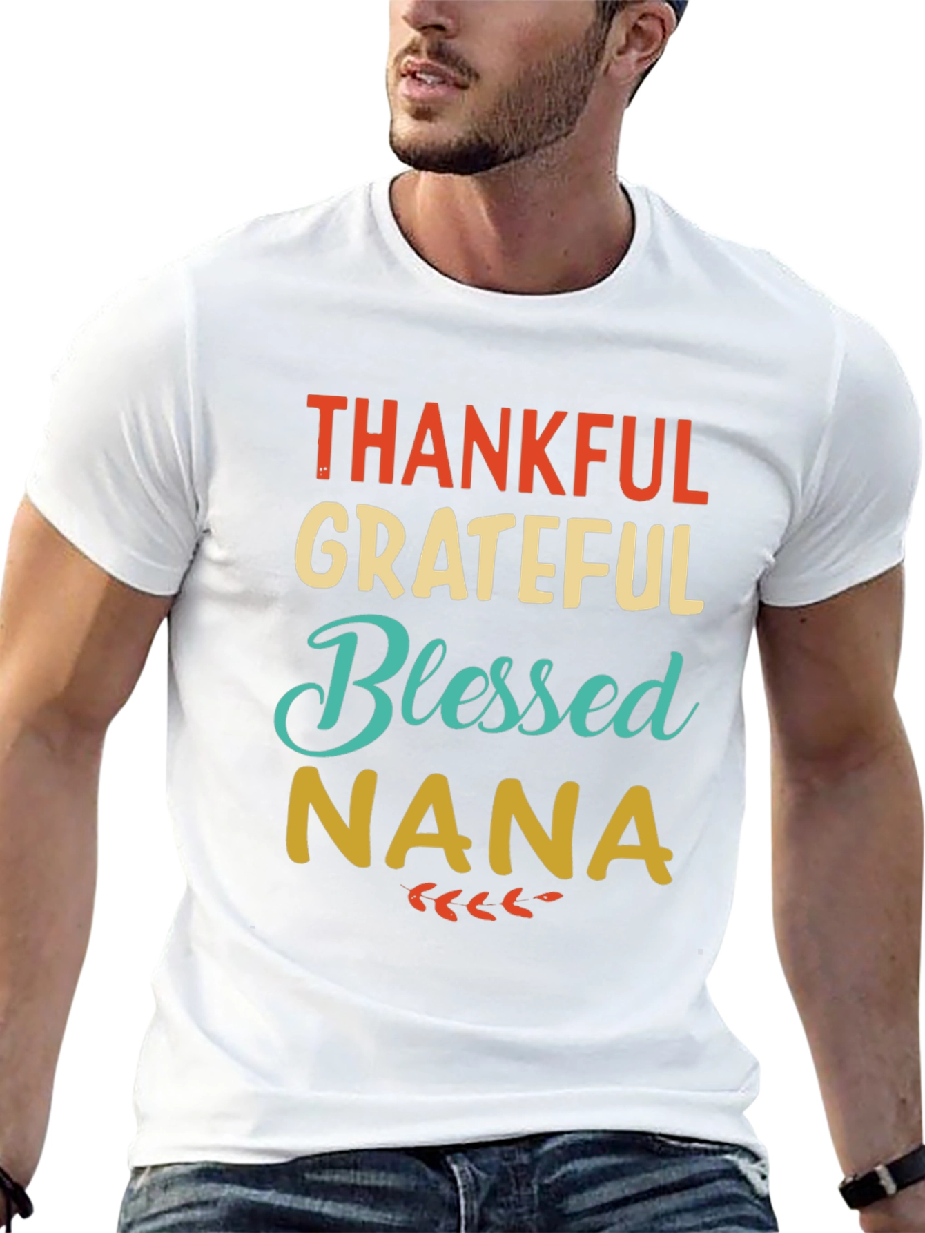 Thankful Grateful Blessed Nana T-Shirt