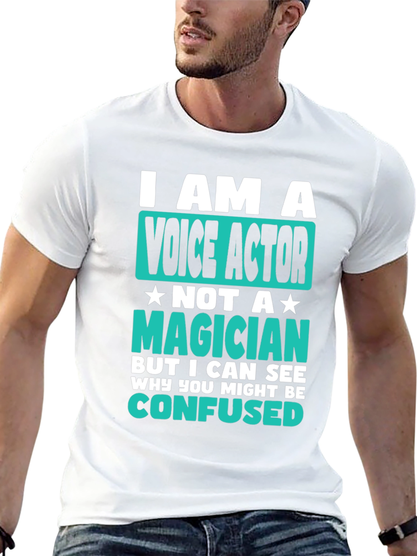 Voice Actor T-Shirt - Magician Funny Tee