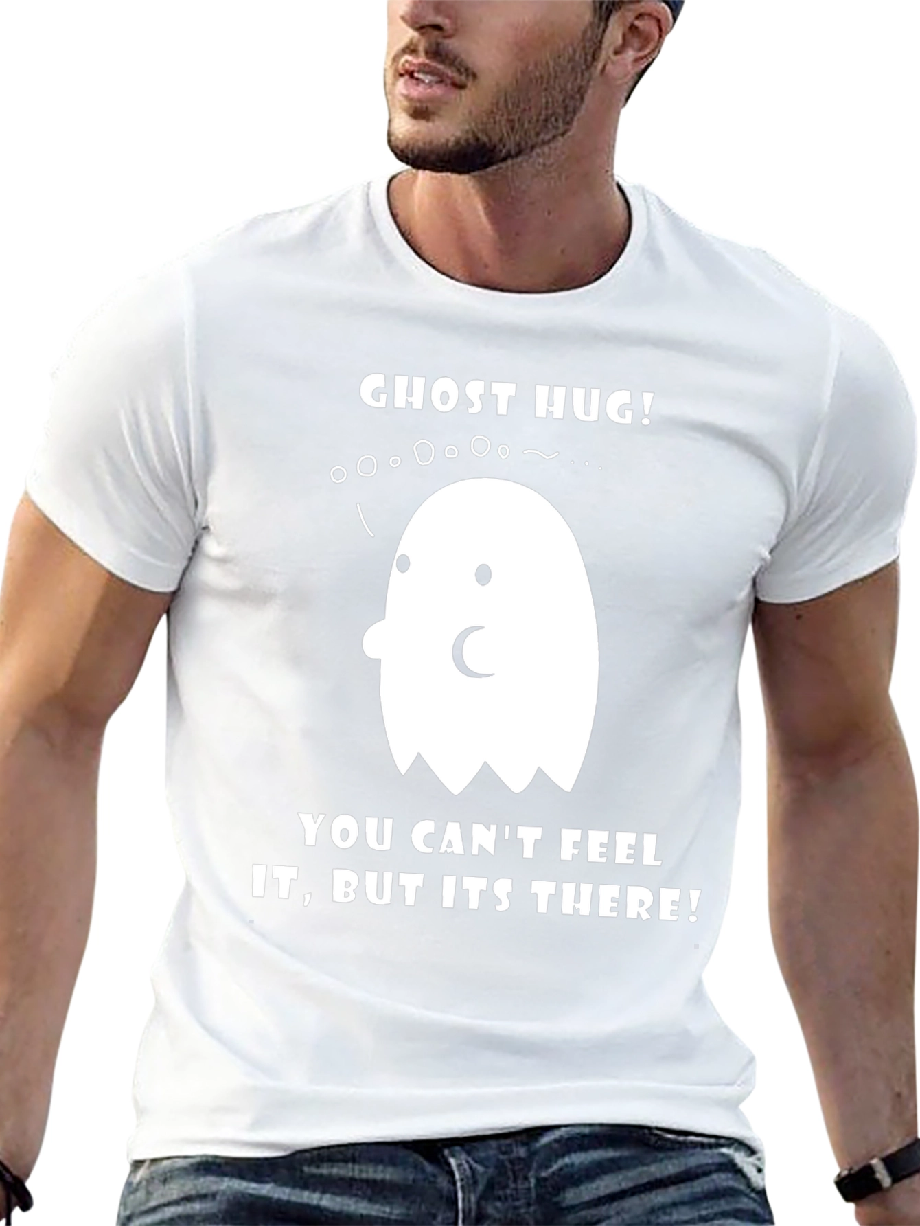 Ghost Hug T-Shirt - Spooky Season Tee
