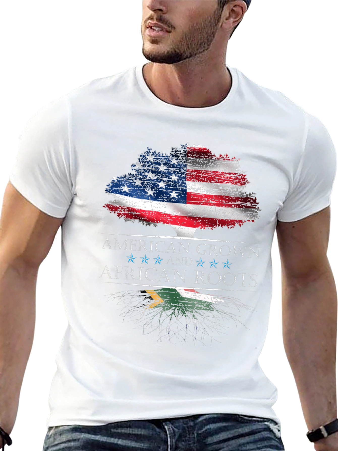 American Grown African Roots Tee