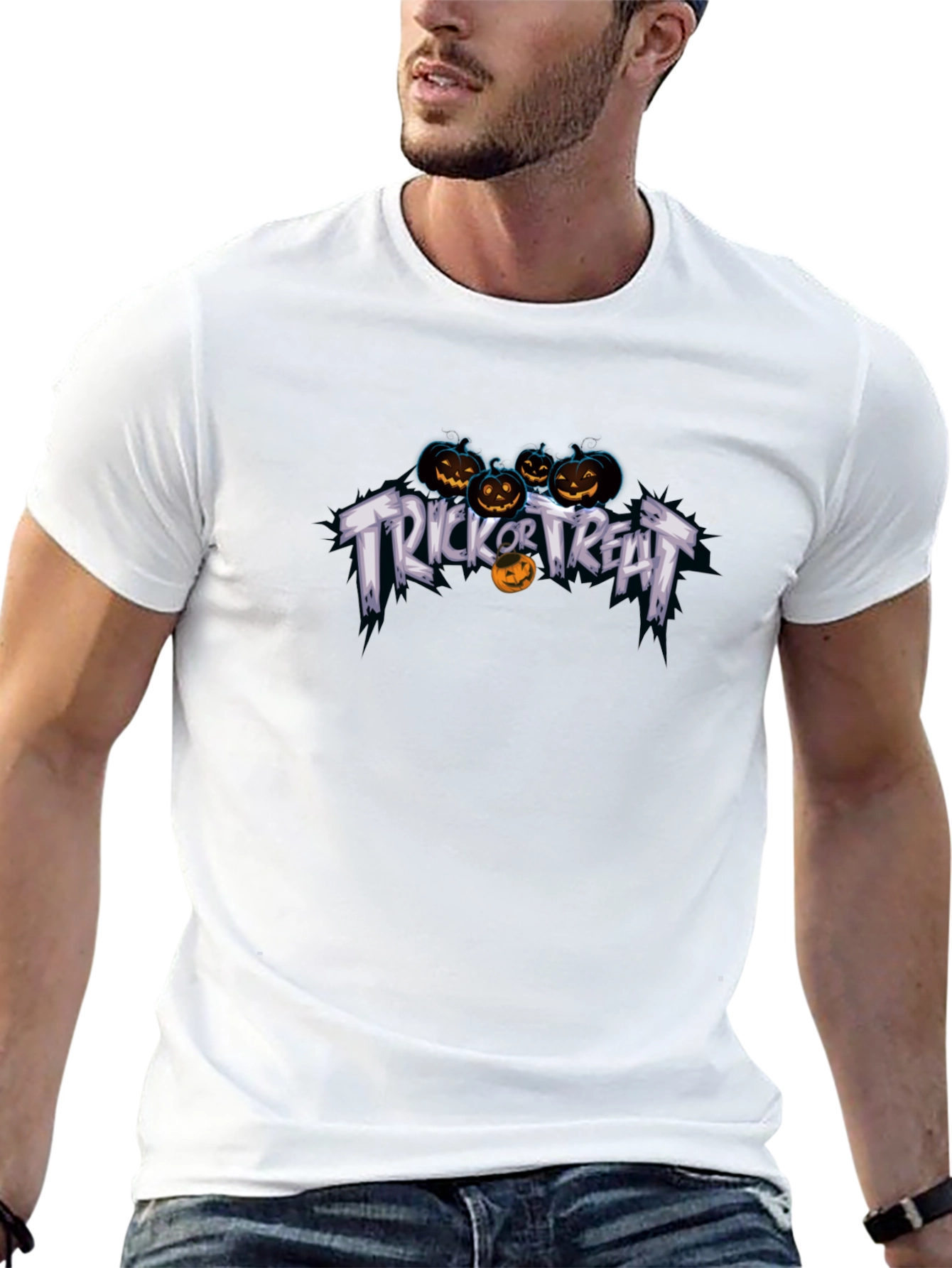 Trick or Treat Halloween Graphic Tee