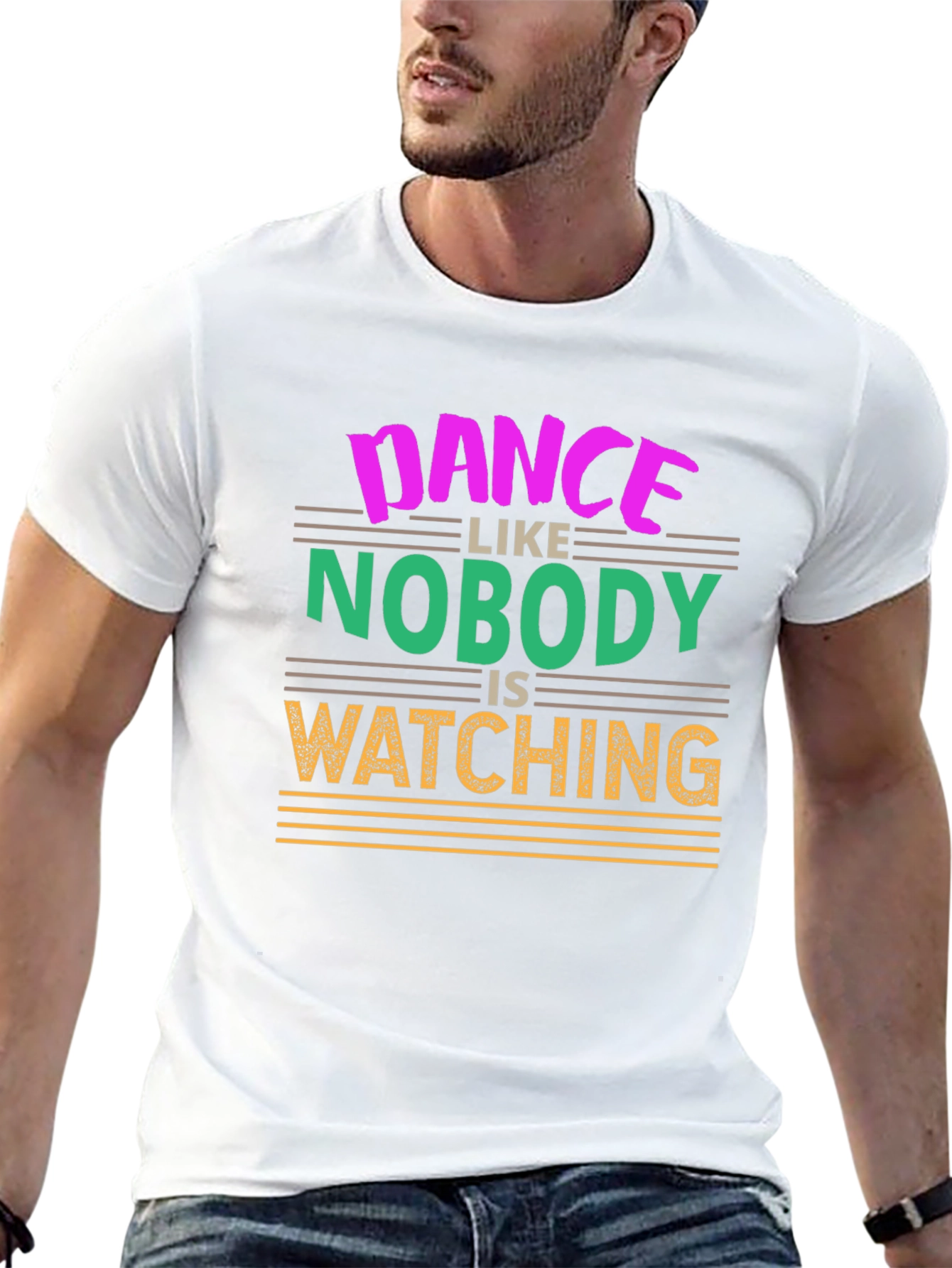 Dance Like Nobodys Watching Graphic T-Shirt