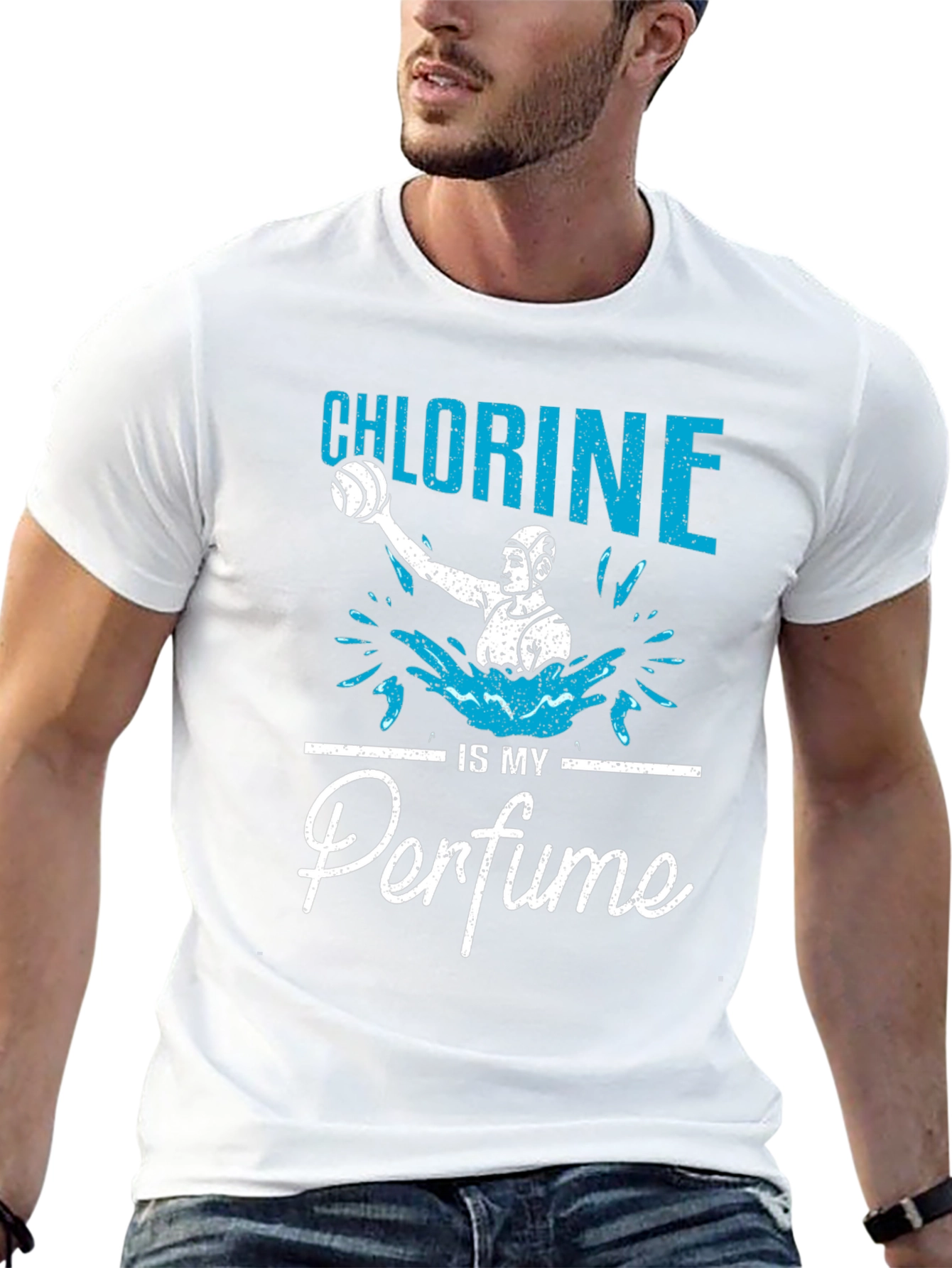 Chlorine is My Perfume T-Shirt Water Polo Player